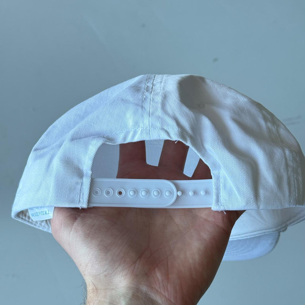 White Aqua Glass Vintage SnapBack Trucker Cap