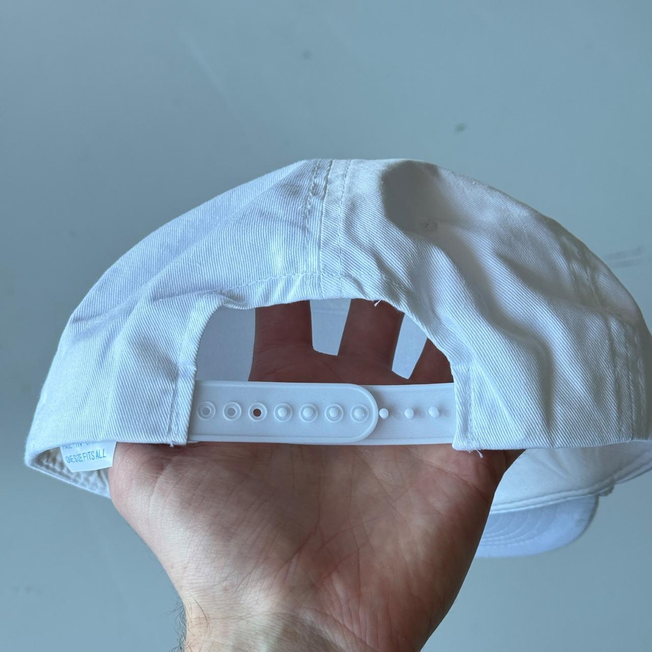 White Aqua Glass Vintage SnapBack Trucker Cap