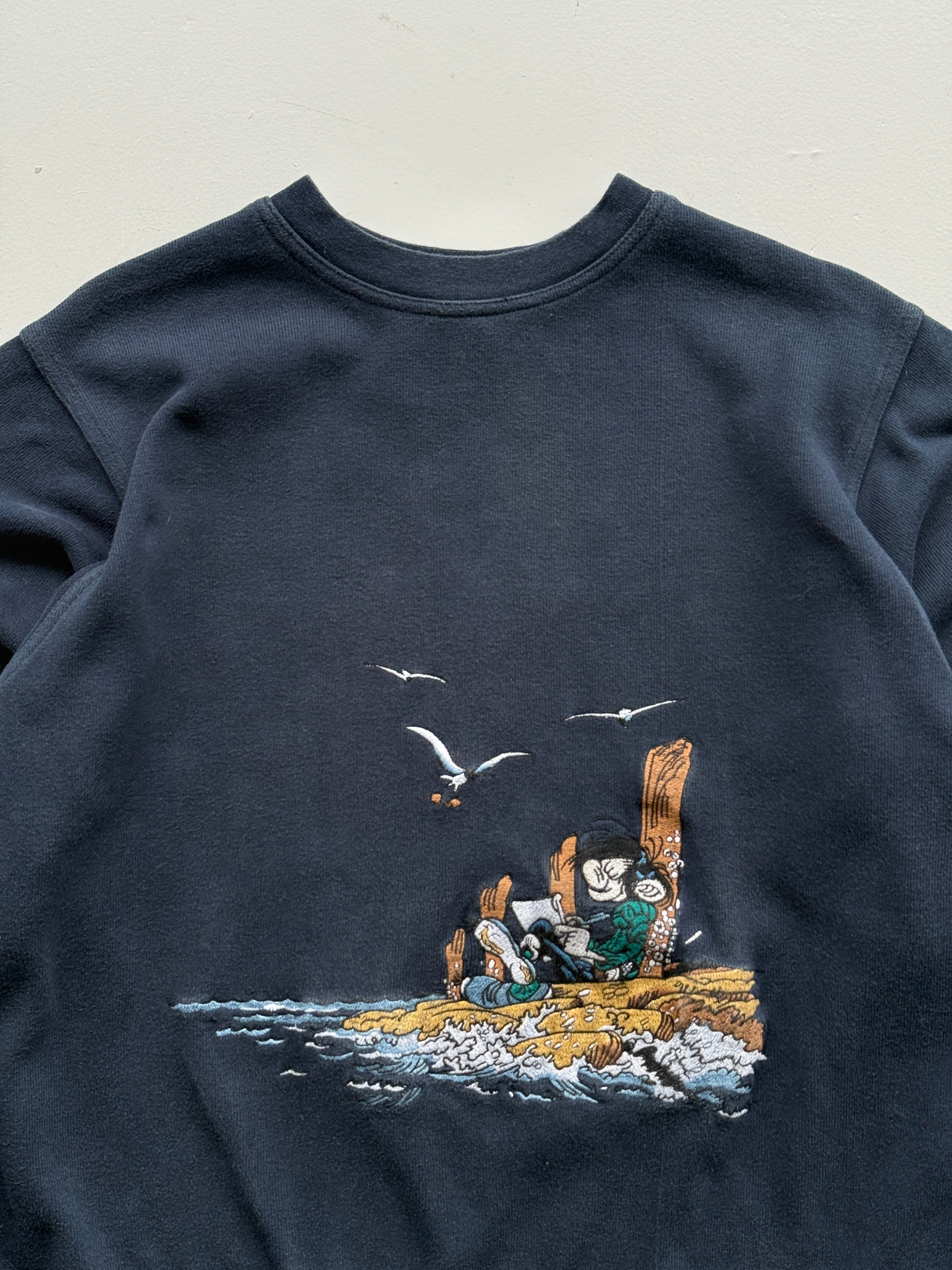 Gaston Lagaffe Studio Aventures 1997 Vintage Sweatshirt - Medium