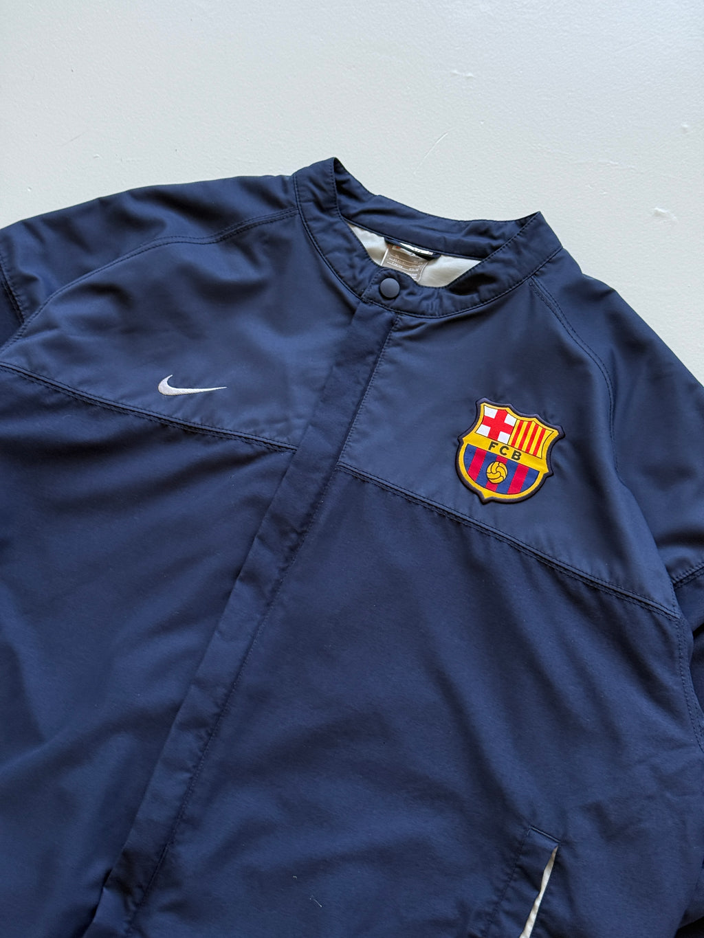 Nike FC Barcelona 00's Vintage Windbreaker Jacket - XL