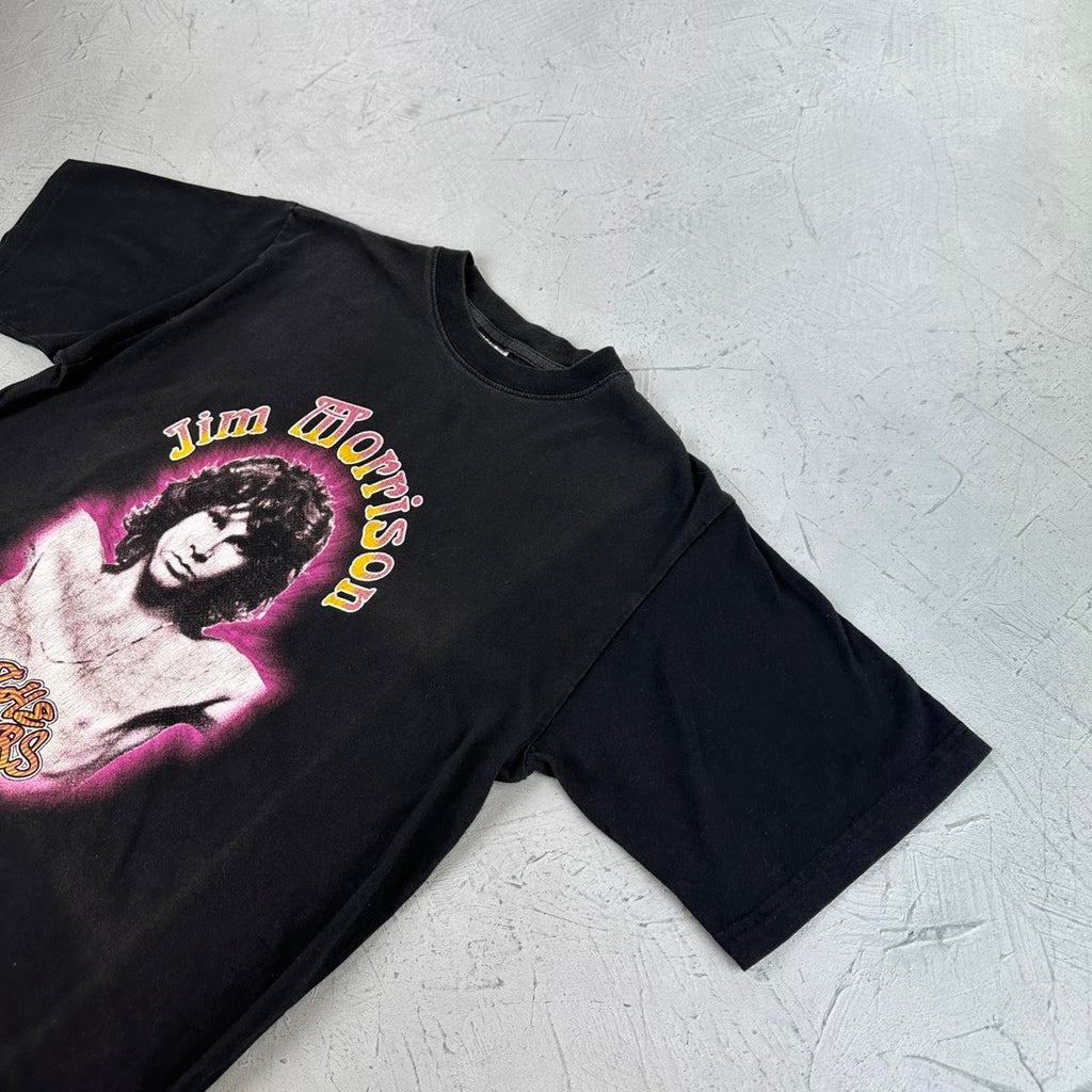 Jim Morrison The Doors Black 90s vintage T-shirt - Medium