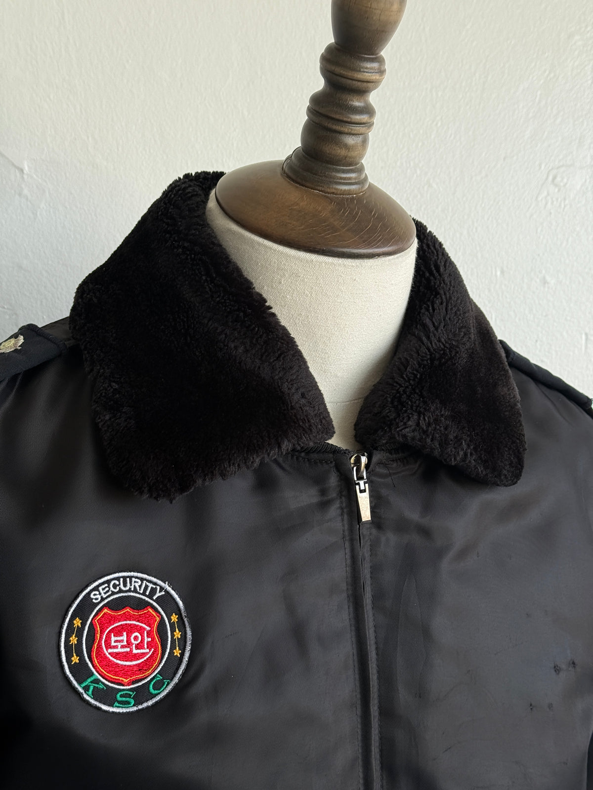 Kyung Shin Korean Security Vintage Bomber Jacket - Medium