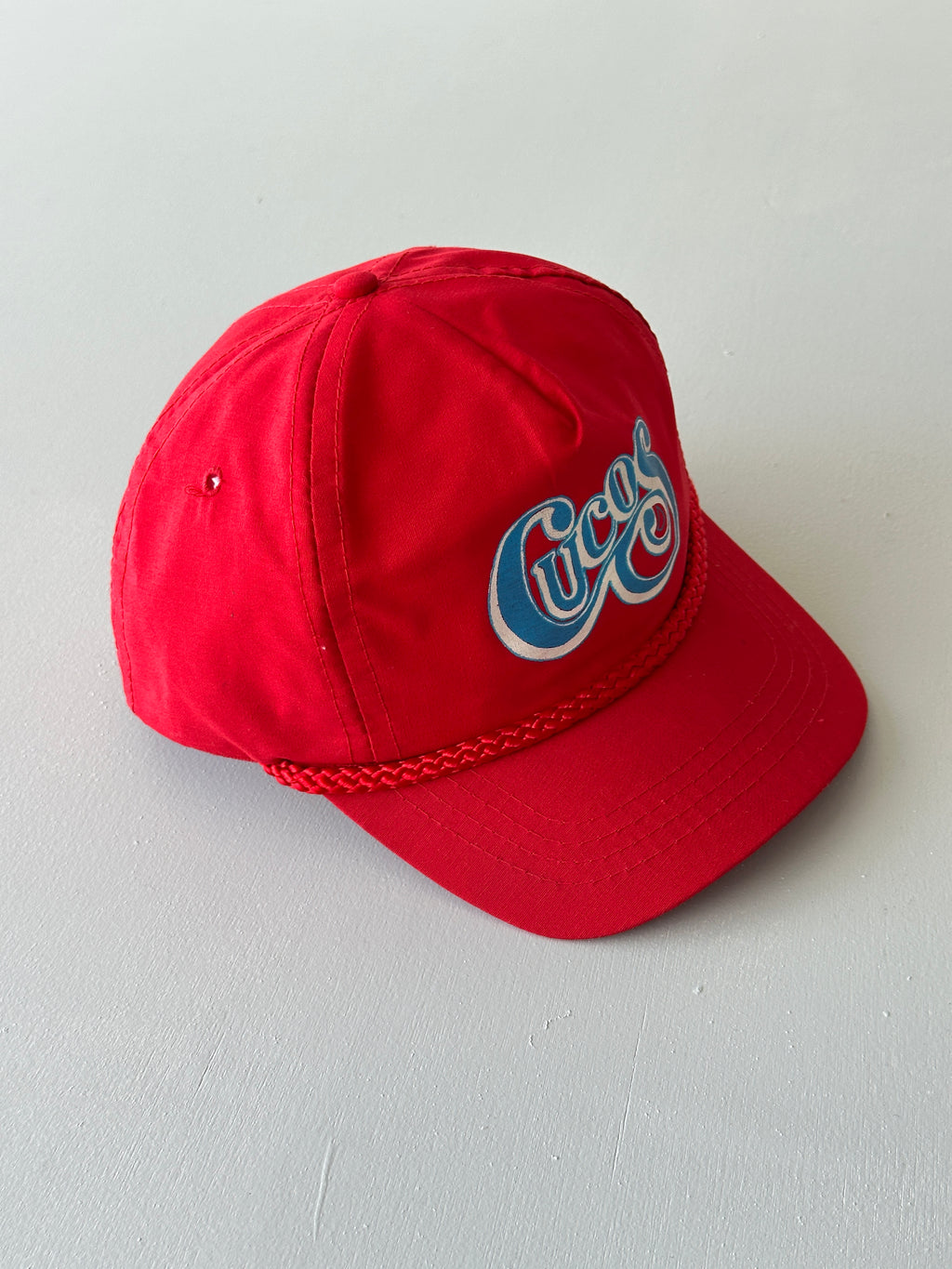 Red Cucos 80's Vintage SnapBack Trucker Cap