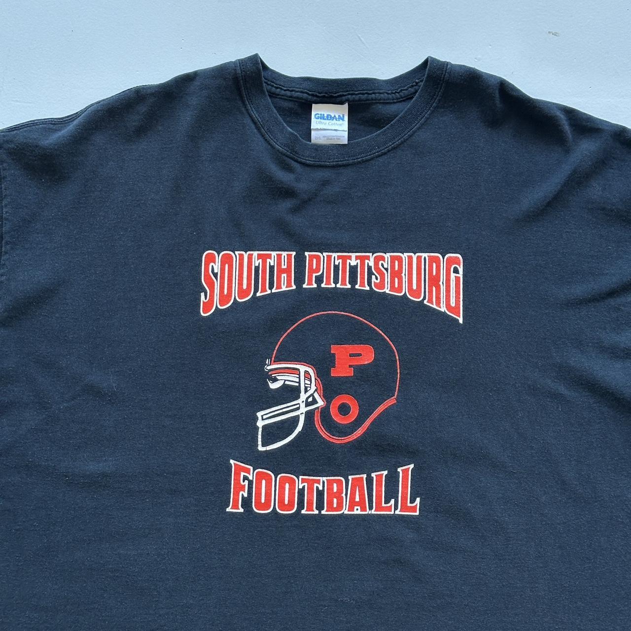 Black Pittsburgh Football Vintage 00s T-shirt - 2XL