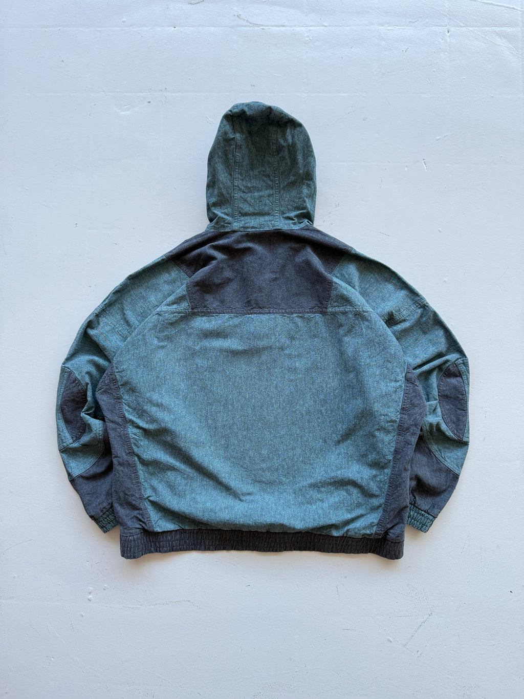 Blue Adidas 90's Vintage 1/4 Zip Pullover Jacket - XL