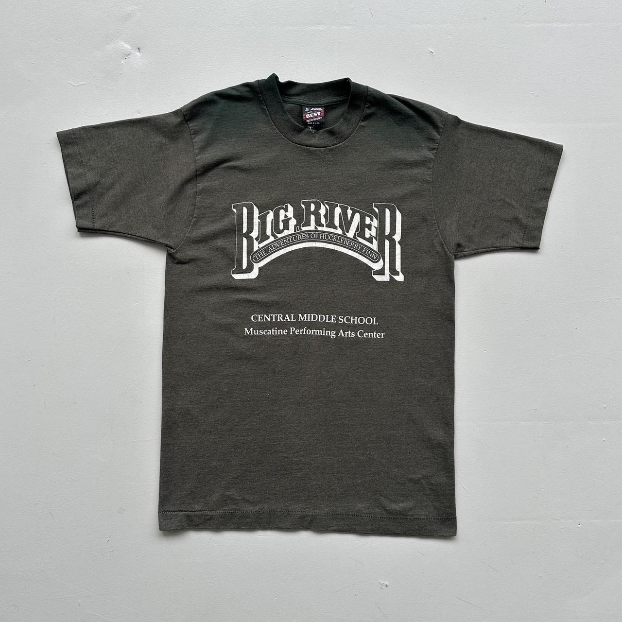 Dark Green 90s Vintage T-shirt - Small
