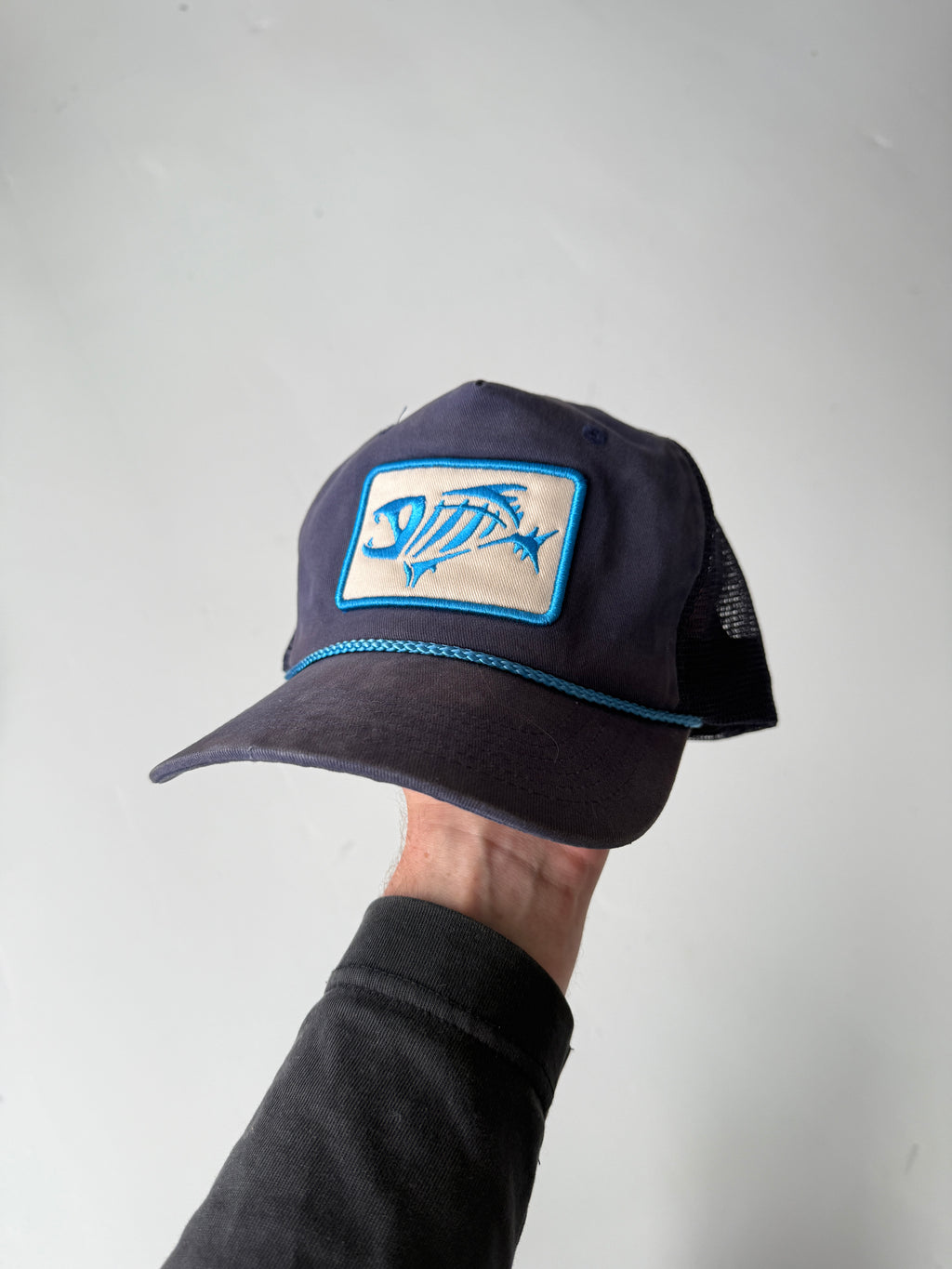 Navy Blue G.Loomis Vintage Cotton SnapBack Trucker Cap