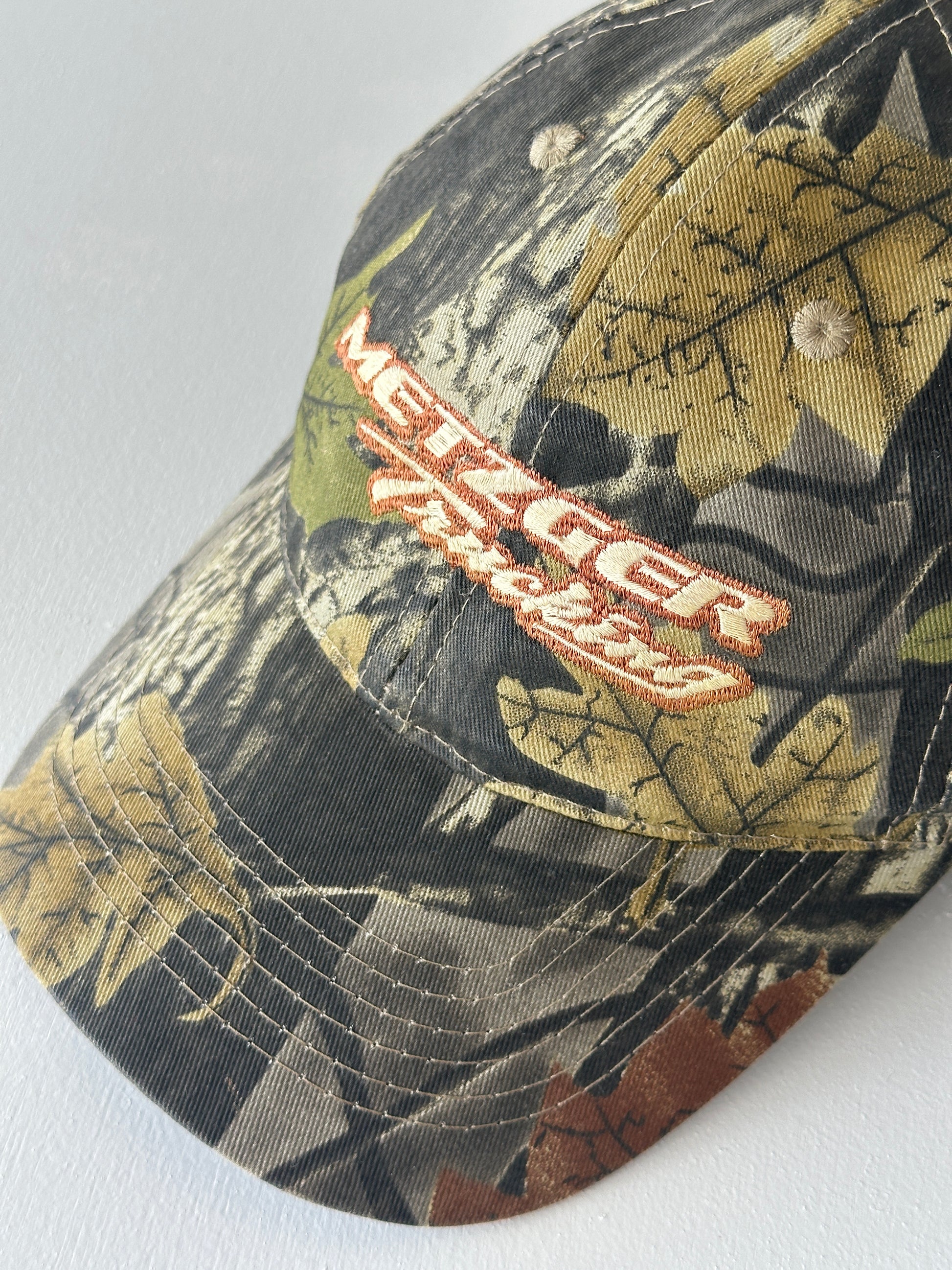 Camo Metzger Trucking 90's Vintage SnapBack Trucker Cap
