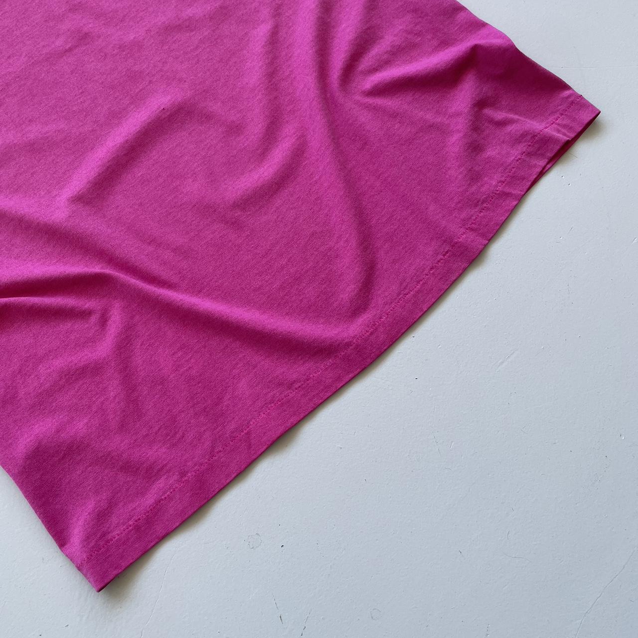 Pink Nebraska Tourist 80s/90s Americana Vintage T-shirt - Large