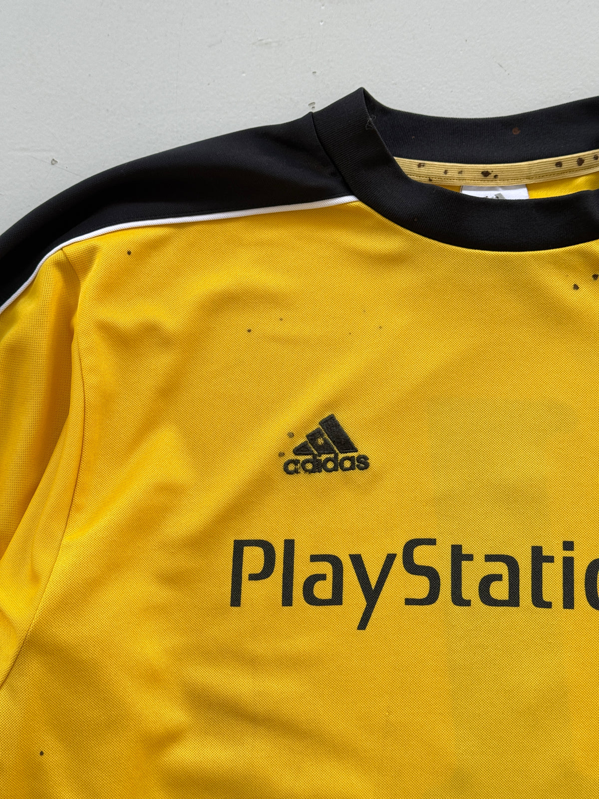 Adidas PlayStation 2 Y2K Vintage Long Sleeve Football Shirt #1 - Medium