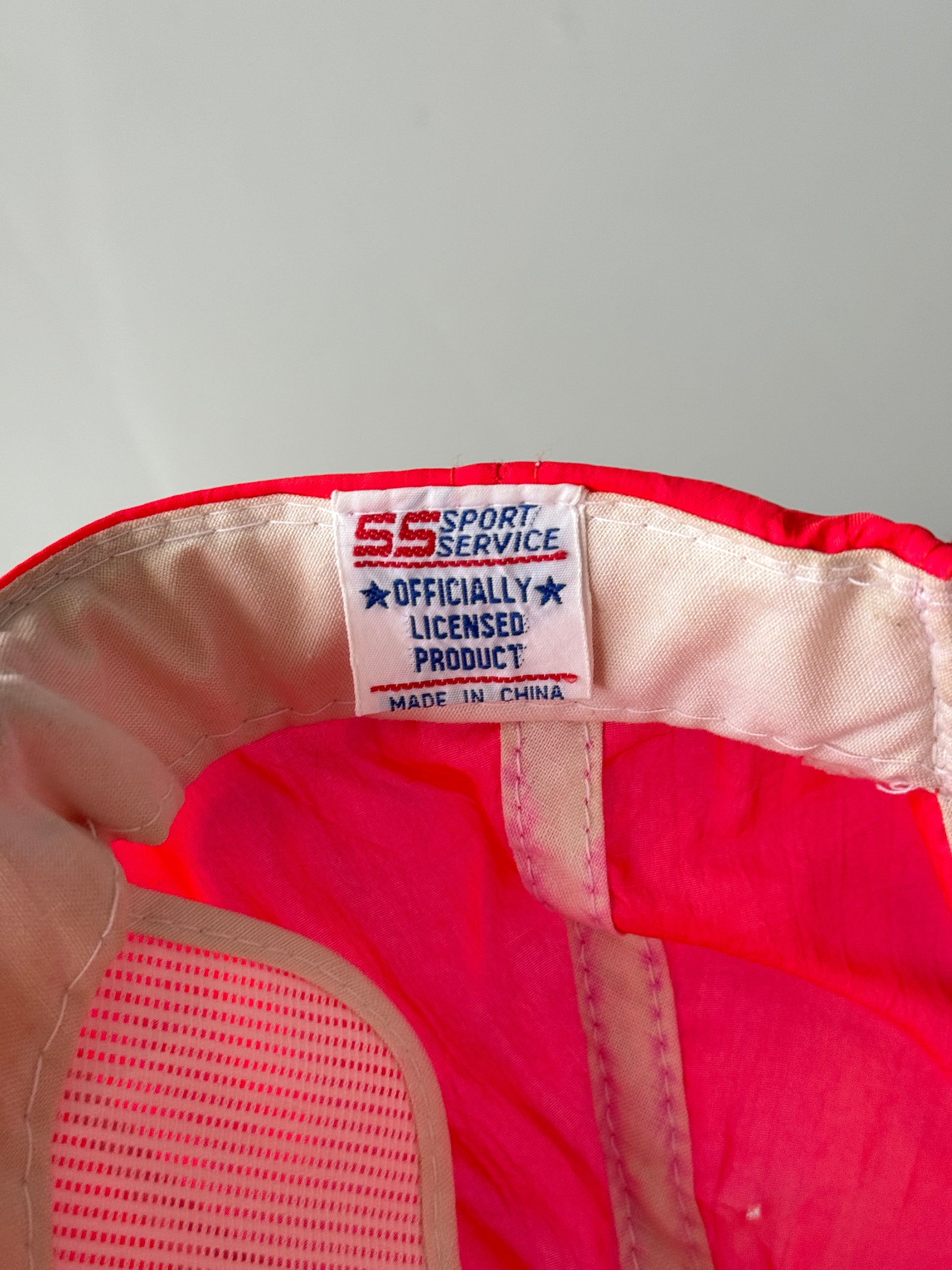 Neon Pink Hot Rod Association Vintage Nylon SnapBack Trucker Cap