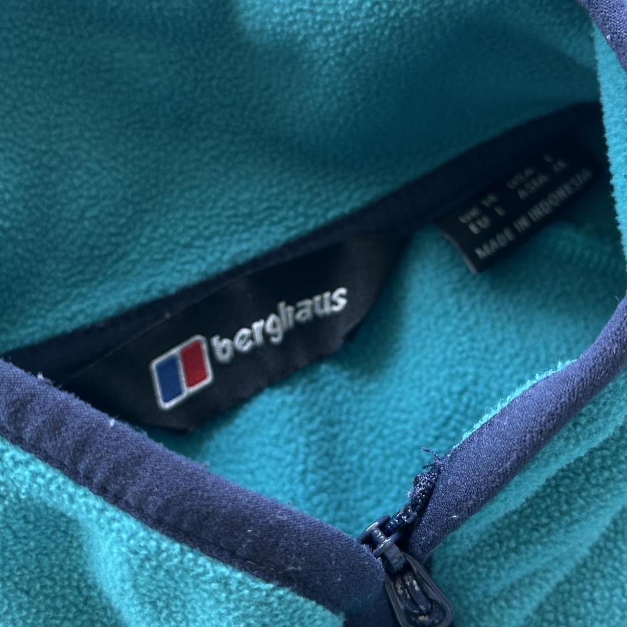 Berghaus Blue Outdoors Gorpcore Hiking Fleece - Size 10