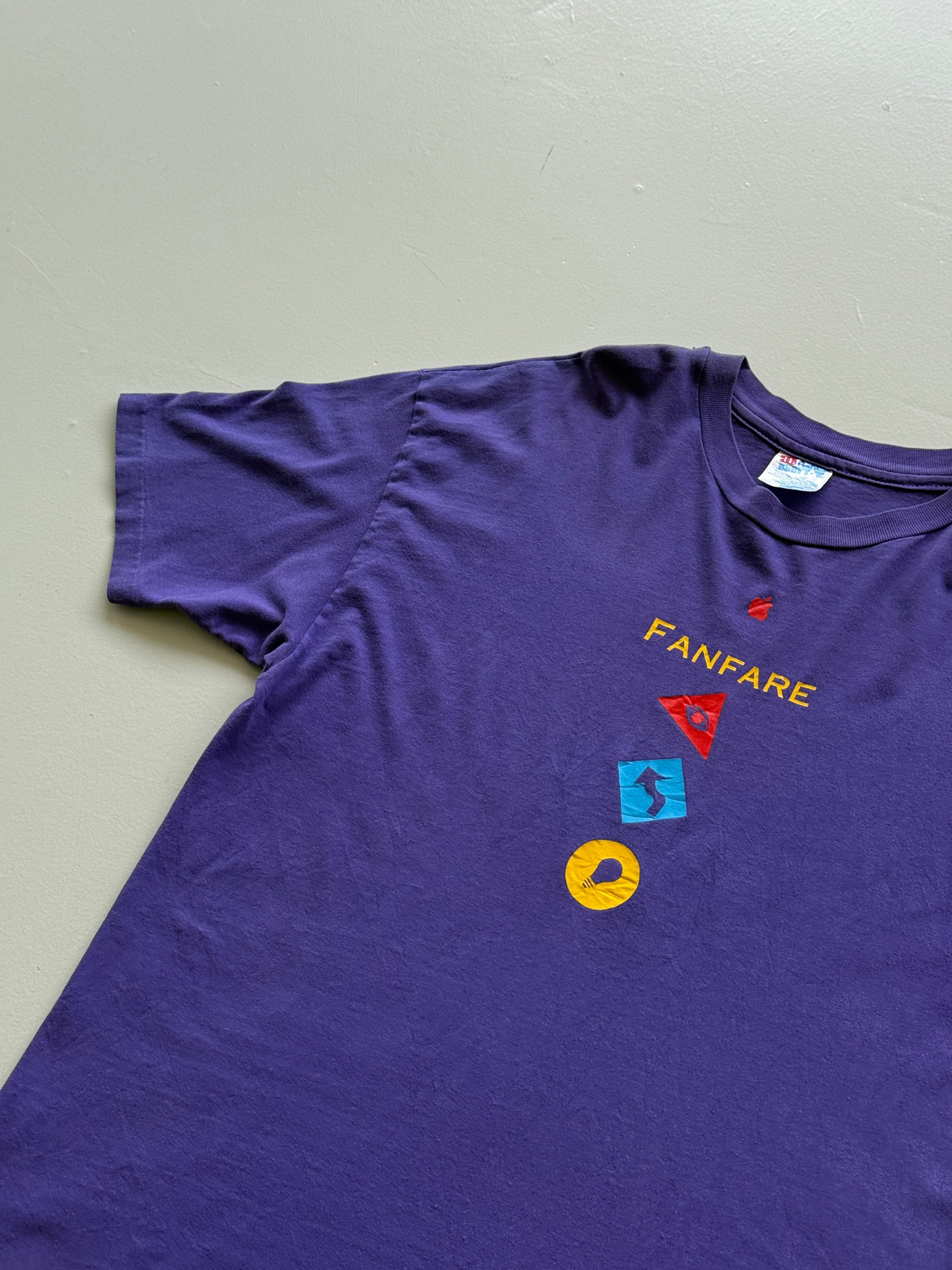 Purple Apple Inc 90's Vintage Graphic Single Stitch T-Shirt - XL
