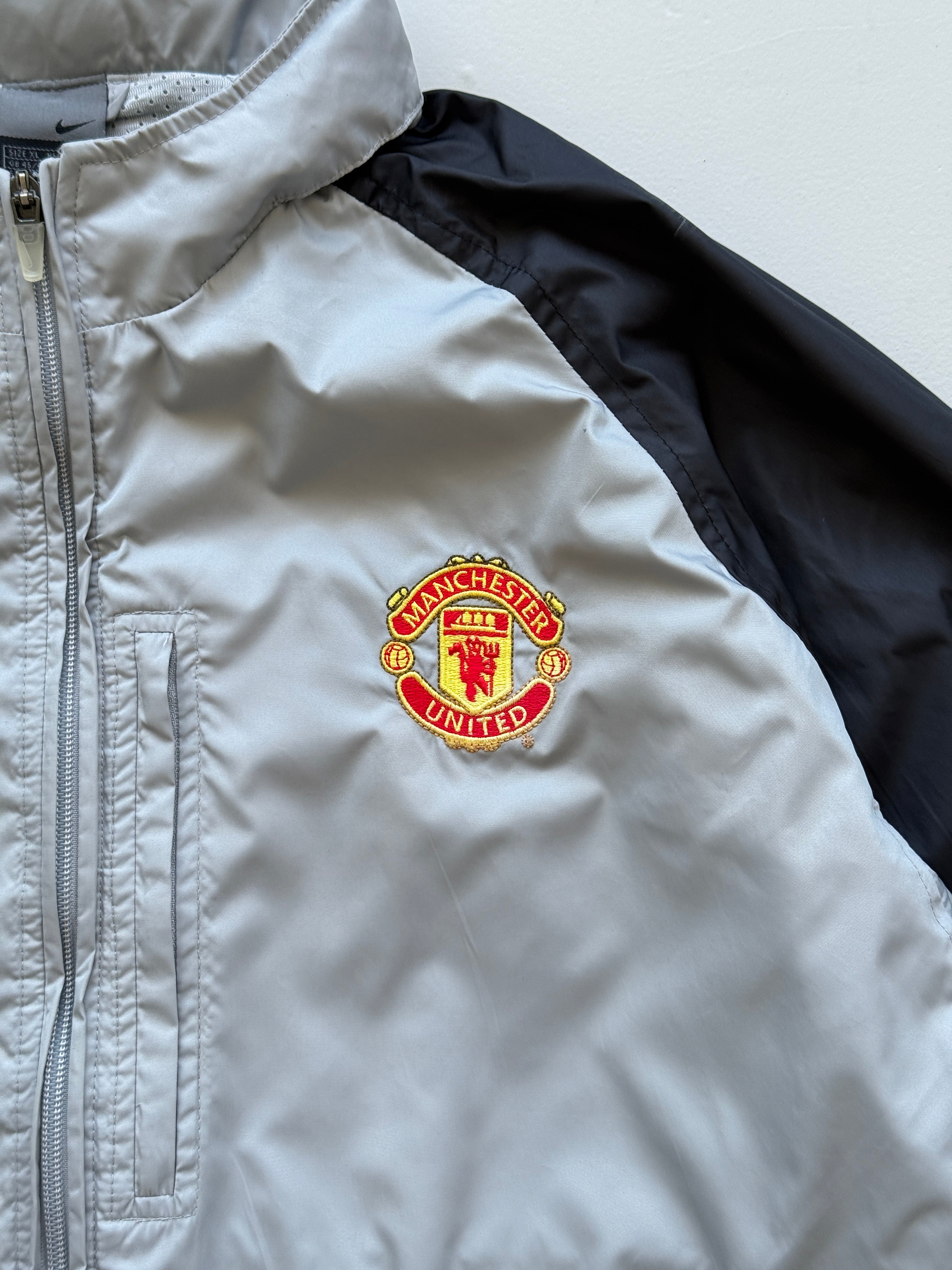 Nike Manchester United Vodafone Y2K Vintage Windbreaker Jacket