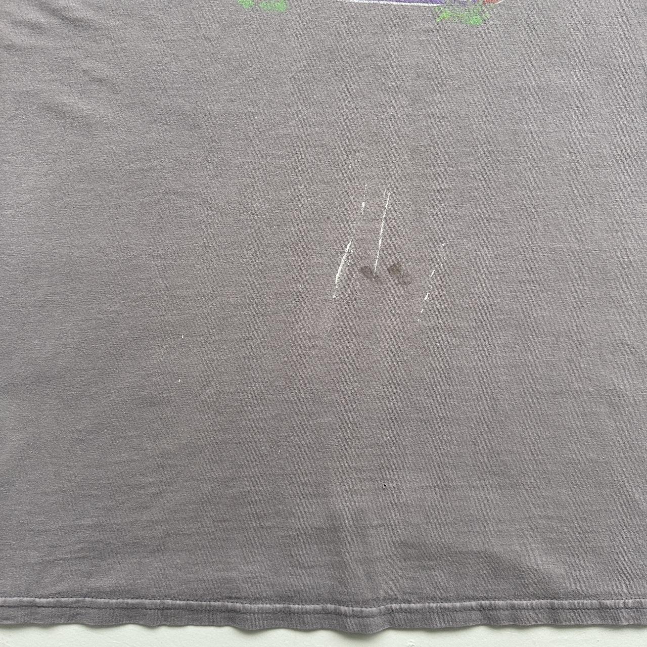 Faded Grey Wishbone Ash Vintage Graphic Band Tshirt - XL
