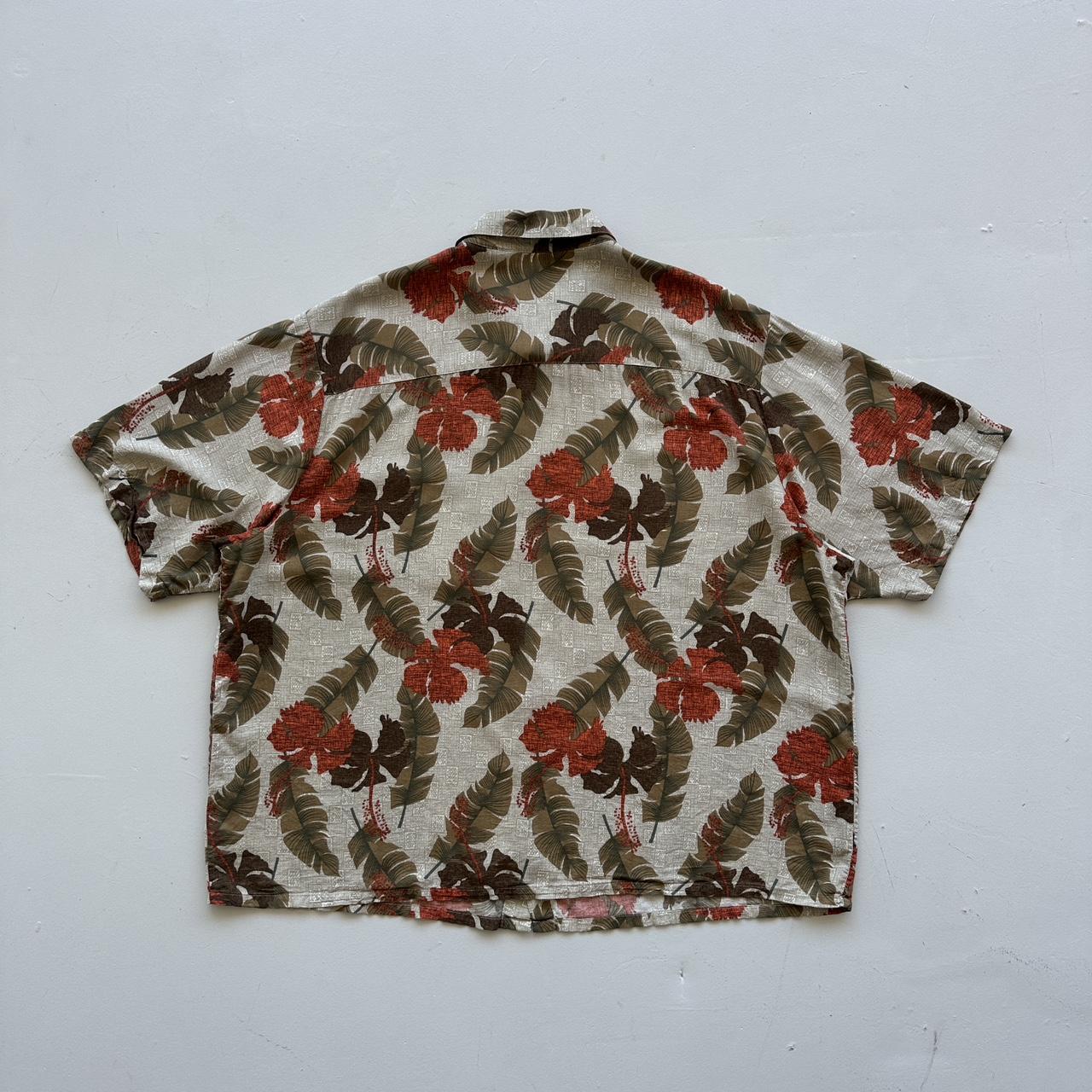 Hawaiin Cotton Summer 90s Vintage Shirt - 2XL