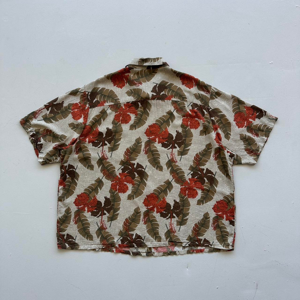Hawaiin Cotton Summer 90s Vintage Shirt - 2XL