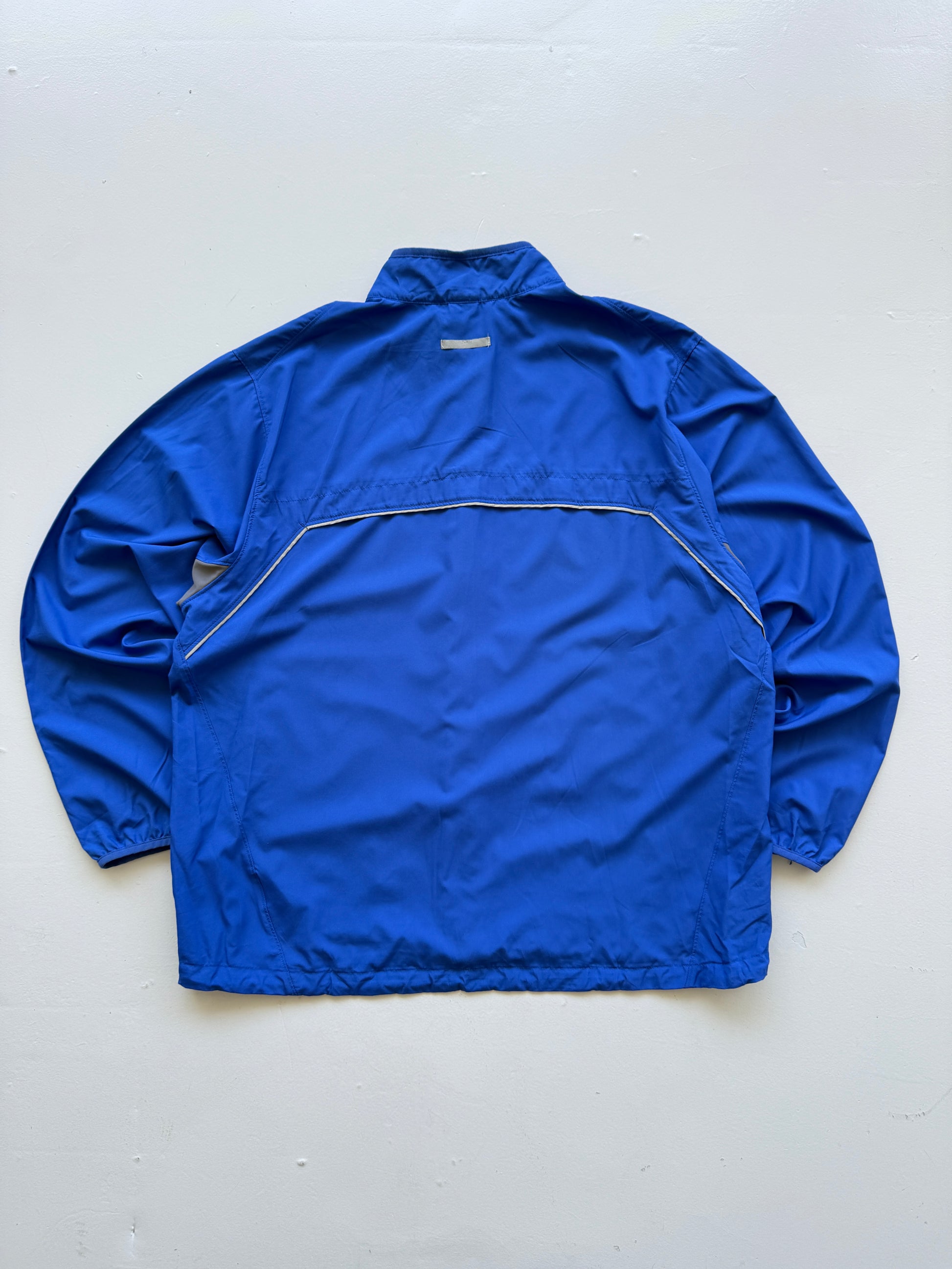 Nike Blue Running 00's Vintage Windbreaker Jacket - XL