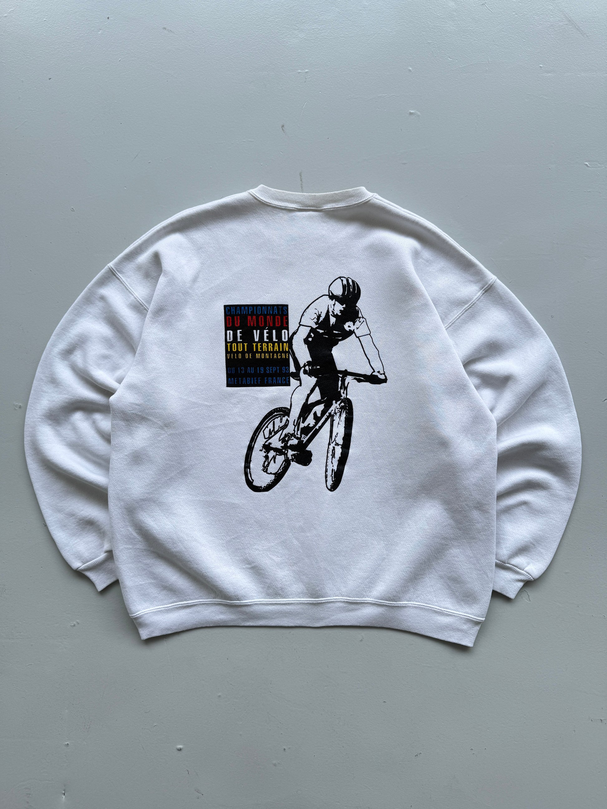 Adidas MTB World Championships Metabief 1993 Vintage Sweatshirt - Large