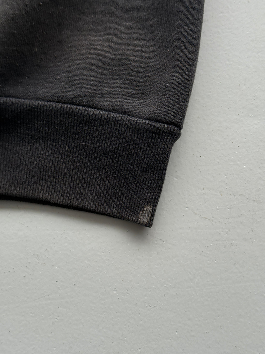 Harley Davidson Sweatshirt Rare Faded Black 80's Vintage 3D Emblem - Medium