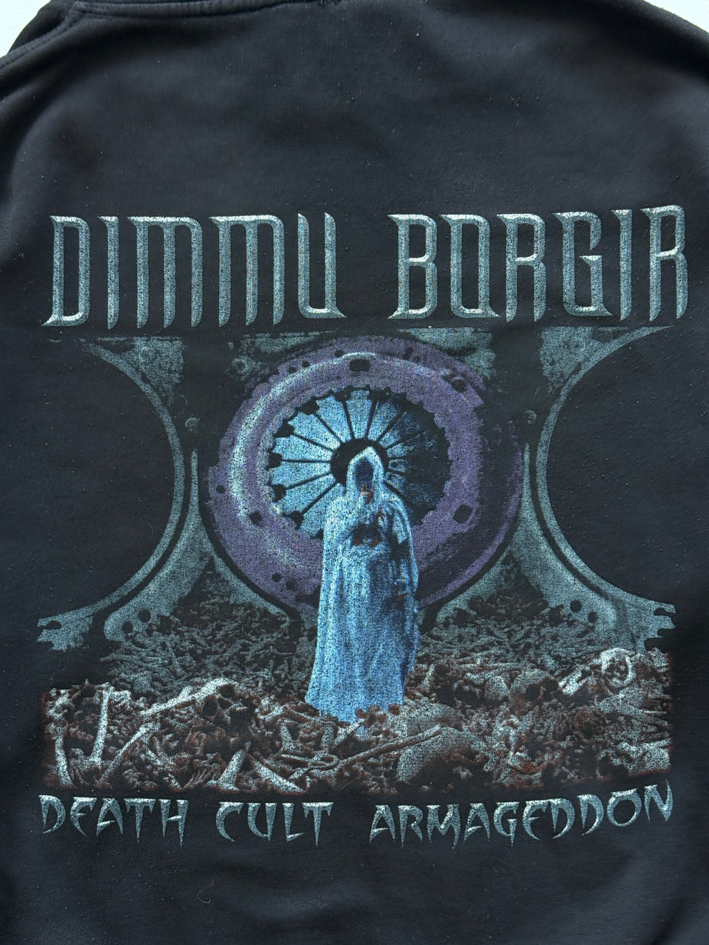 Dimmu Borgir Death Cult Armageddon 00's Vintage Metal Hoodie - XL
