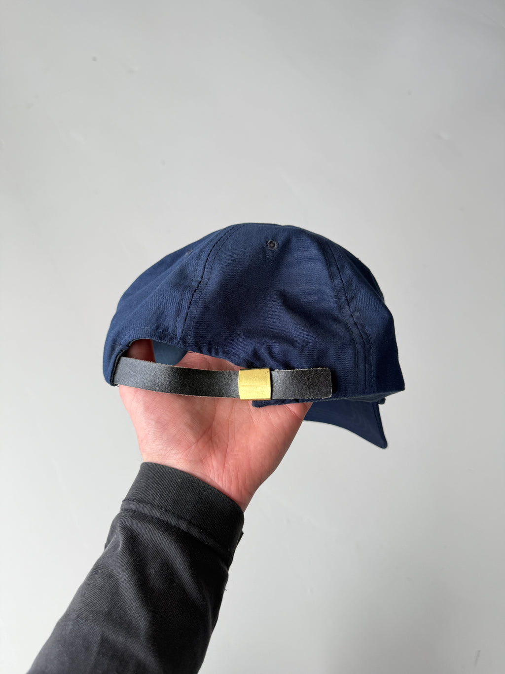 Navy Blue Laborers Training Vintage Cotton SnapBack Trucker Cap
