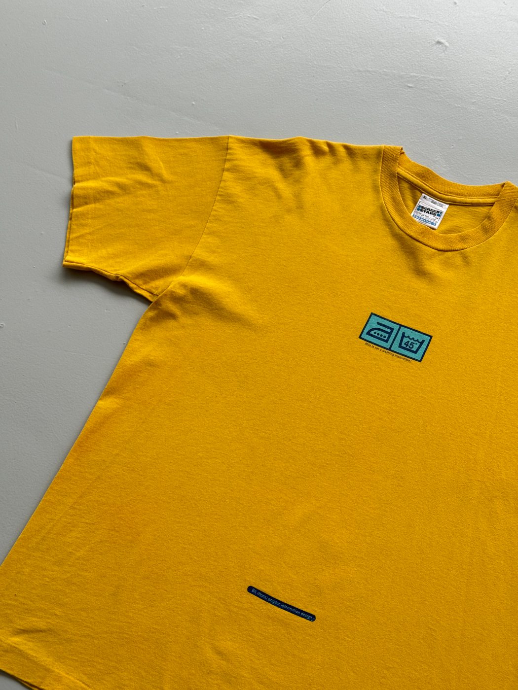 Cornwall College BA (Hons) Graphic Information Design 1995 Degree Show Vintage T