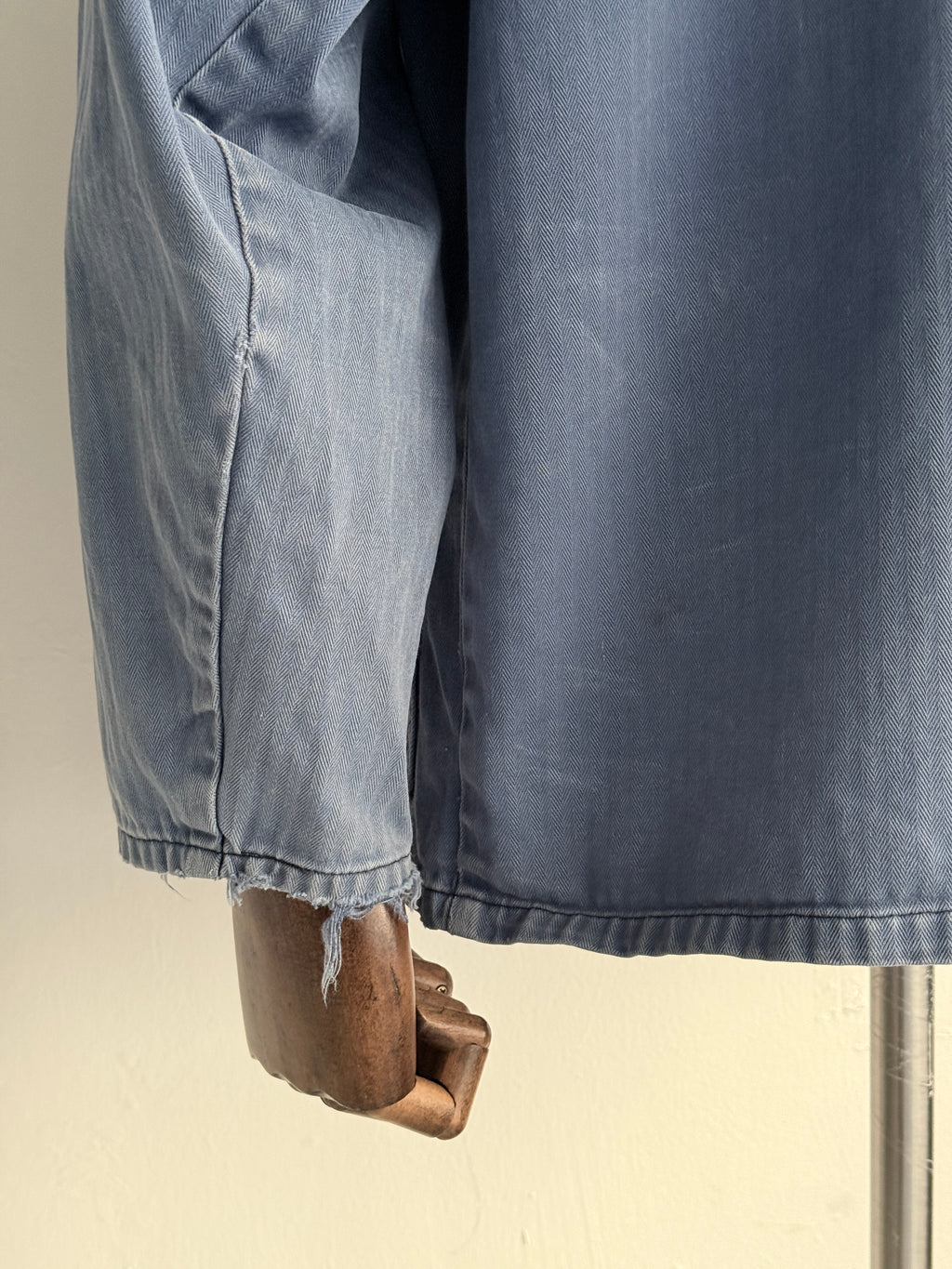 Faded Blue Pionier Vintage Workwear Chore Jacket CH549 - Medium