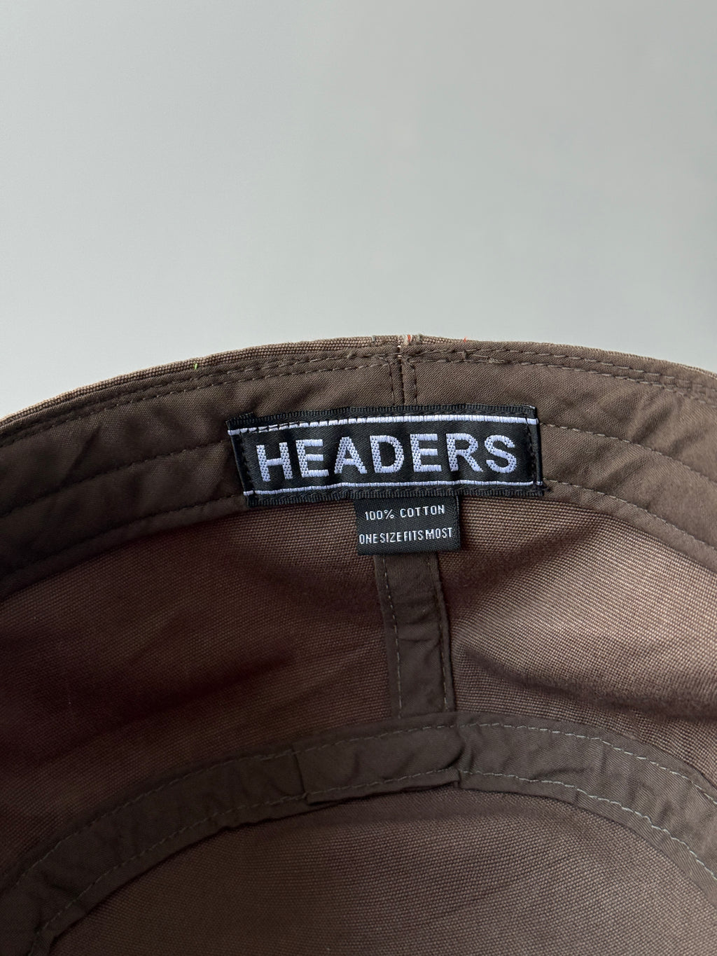 Brown Floral Embroidered Y2K Cadet Cap Military Style 00's Grunge Aesthetic