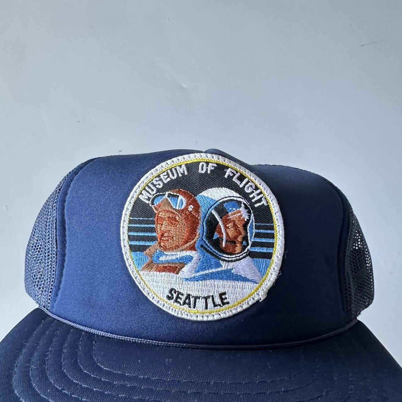 Navy Museum Of Flight Vintage SnapBack Trucker Cap