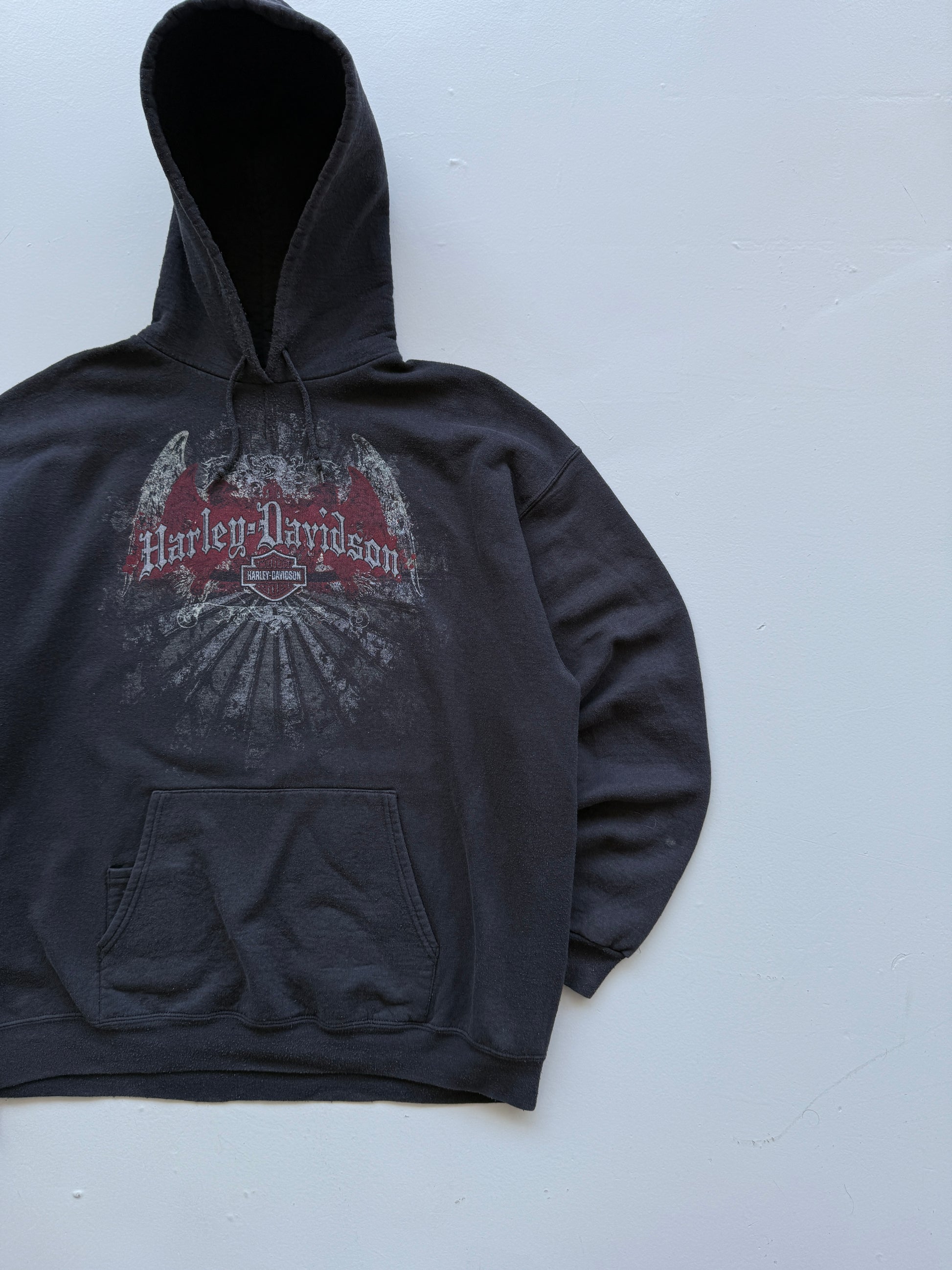 Harley-Davidson Bordeaux France Y2K Vintage Hoodie - XL