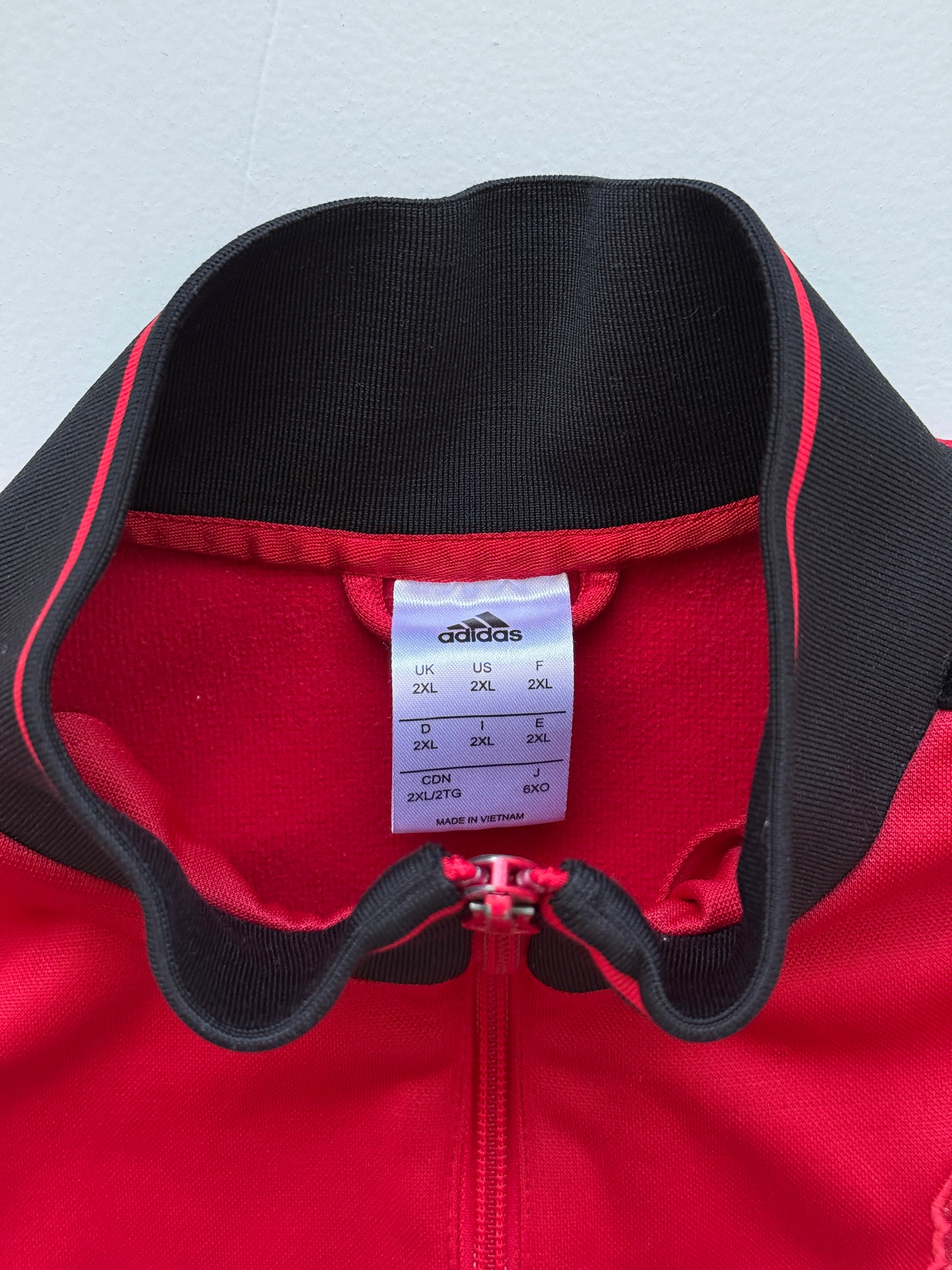 Adidas Manchester United Vintage Full Zip Track Jacket - XL