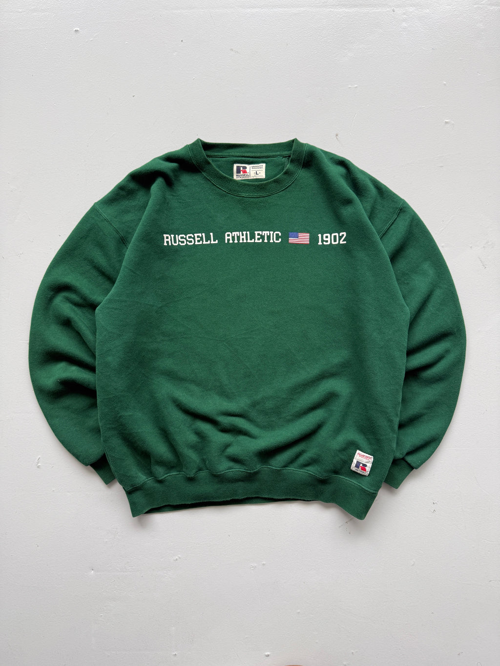 Russell Athletic Varsity 90's Vintage Sweatshirt - Large