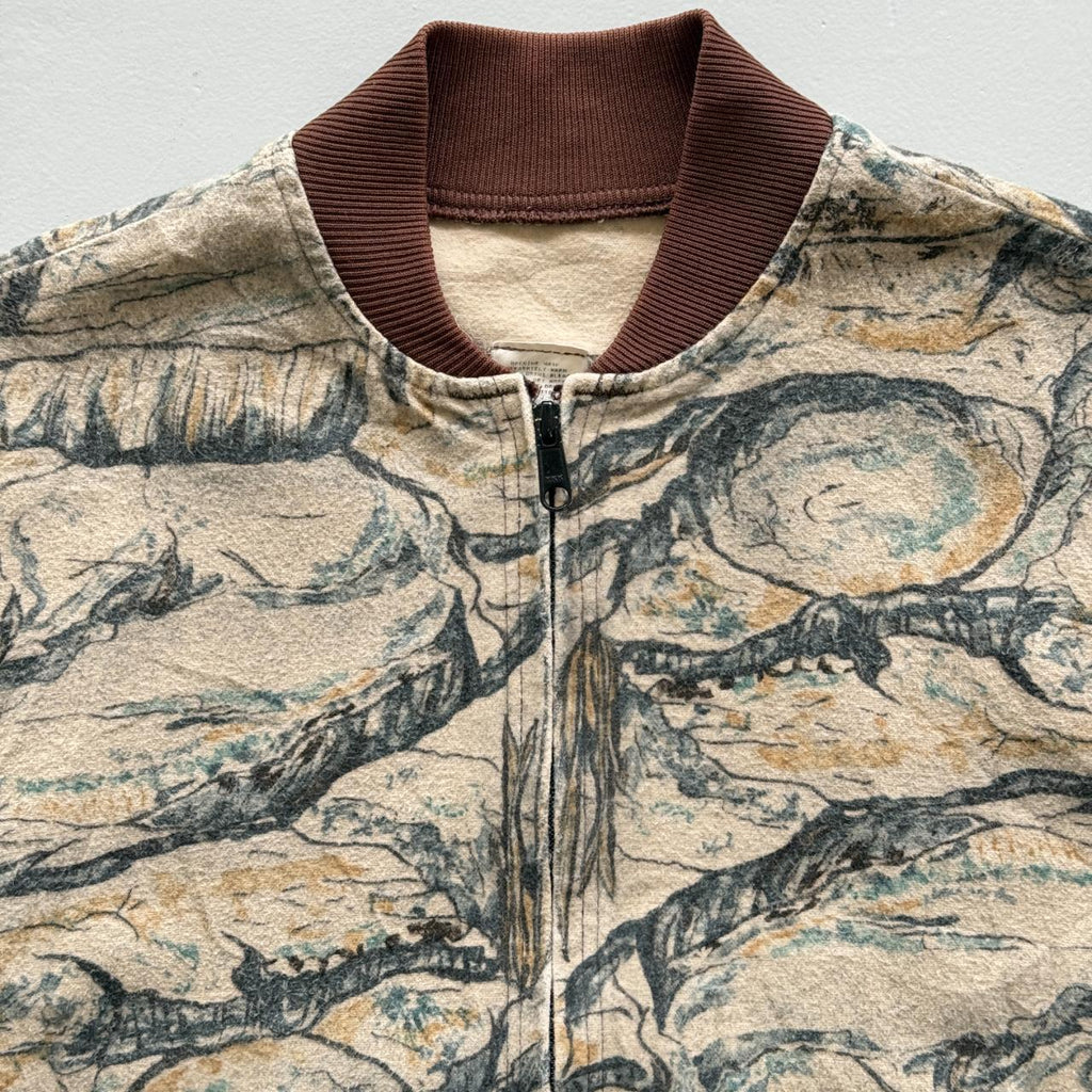 Real Tree Camo 90s Light Weight Bomber Jacket - XL