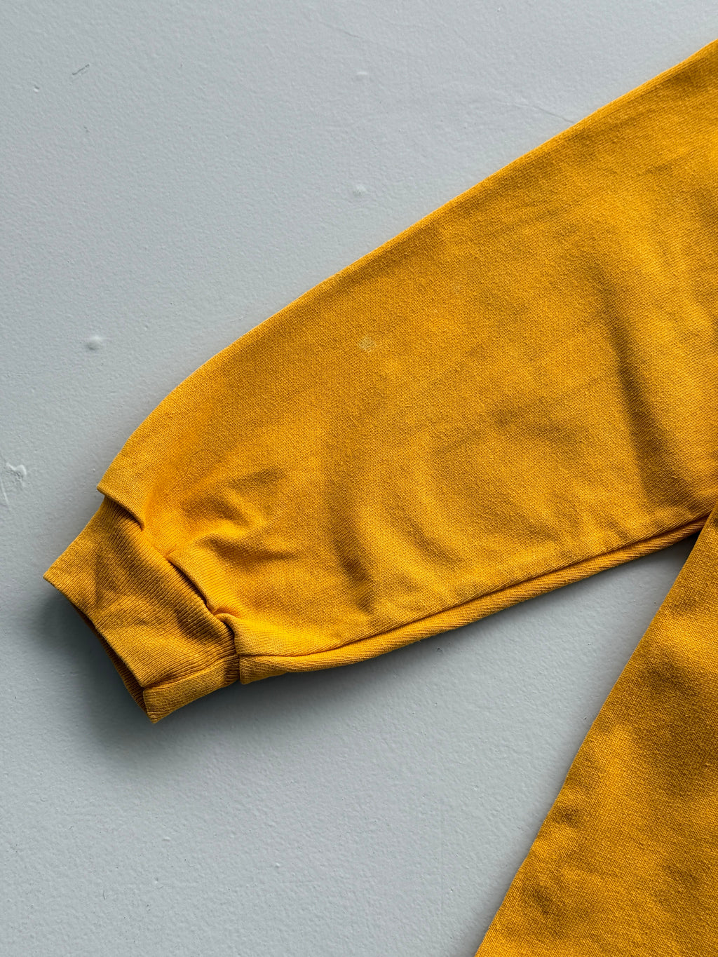 Yellow Australian Rugby 90's Vintage Long Sleeve Rugby Jersey Polo - Large