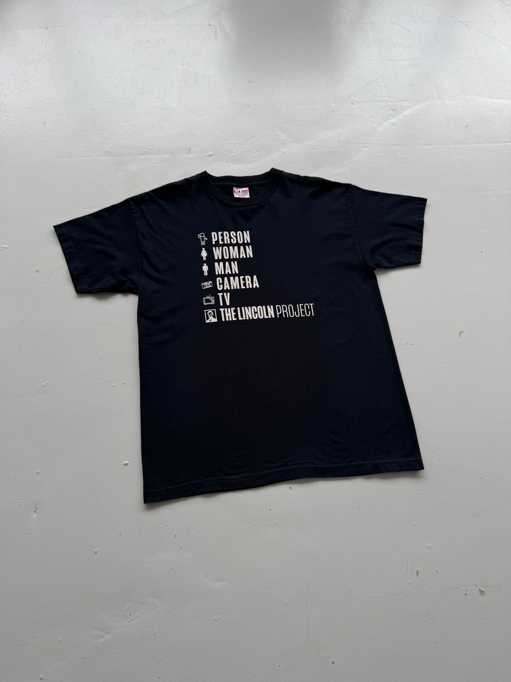 Black The Lincoln Project 00's Vintage Graphic T-Shirt - XL