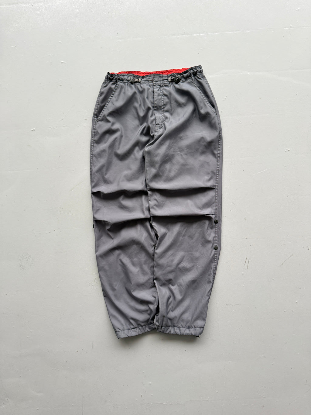 Grey GAP 00's Vintage Embroidered Track Pants Trousers - W30 x L29