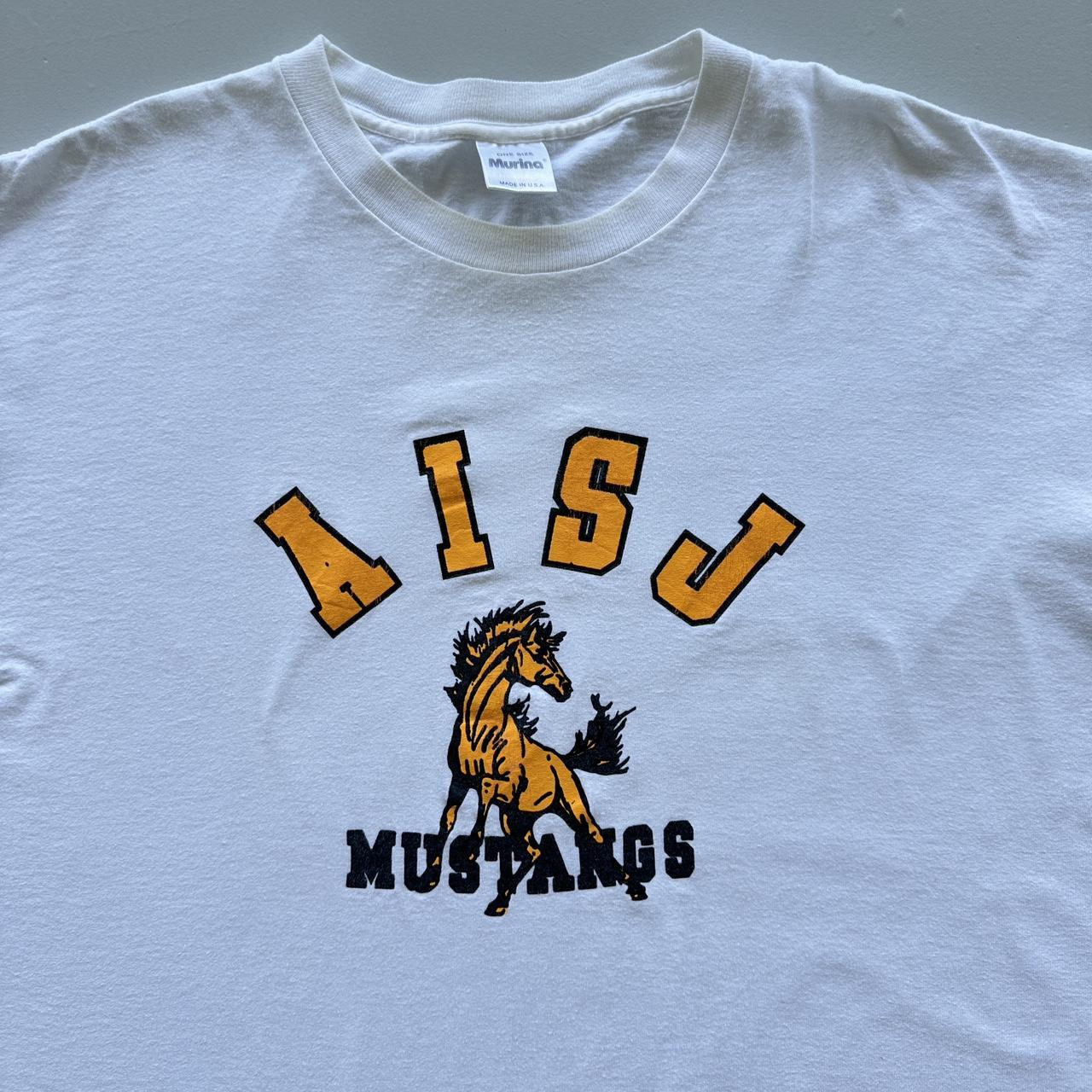 White Mustangs Vintage 90s Tour T-shirt - 2XL