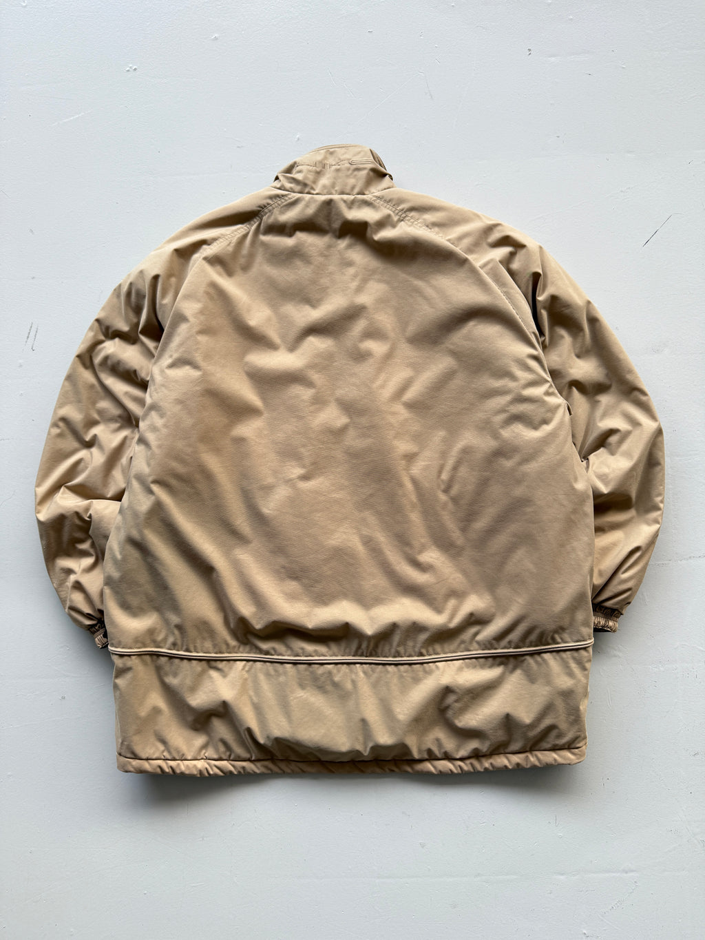 Beige Nike 00's Vintage Puffer Winter Jacket - XL