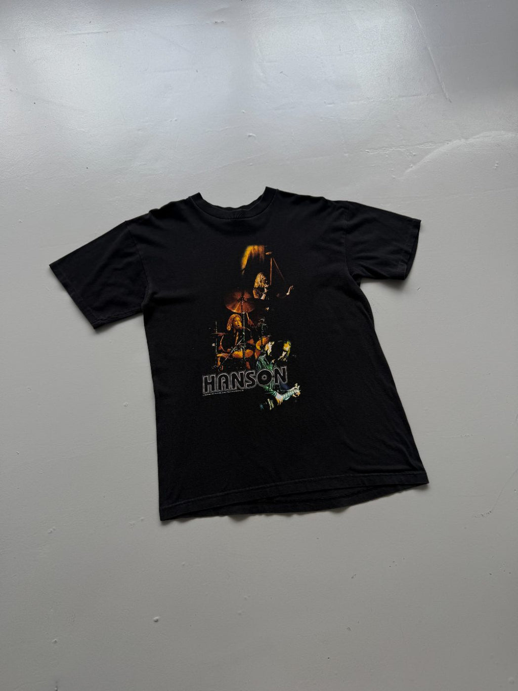 Hanson PolyGram Merchandising 1998 90's Vintage Single Stitch Band T-Shirt - Med