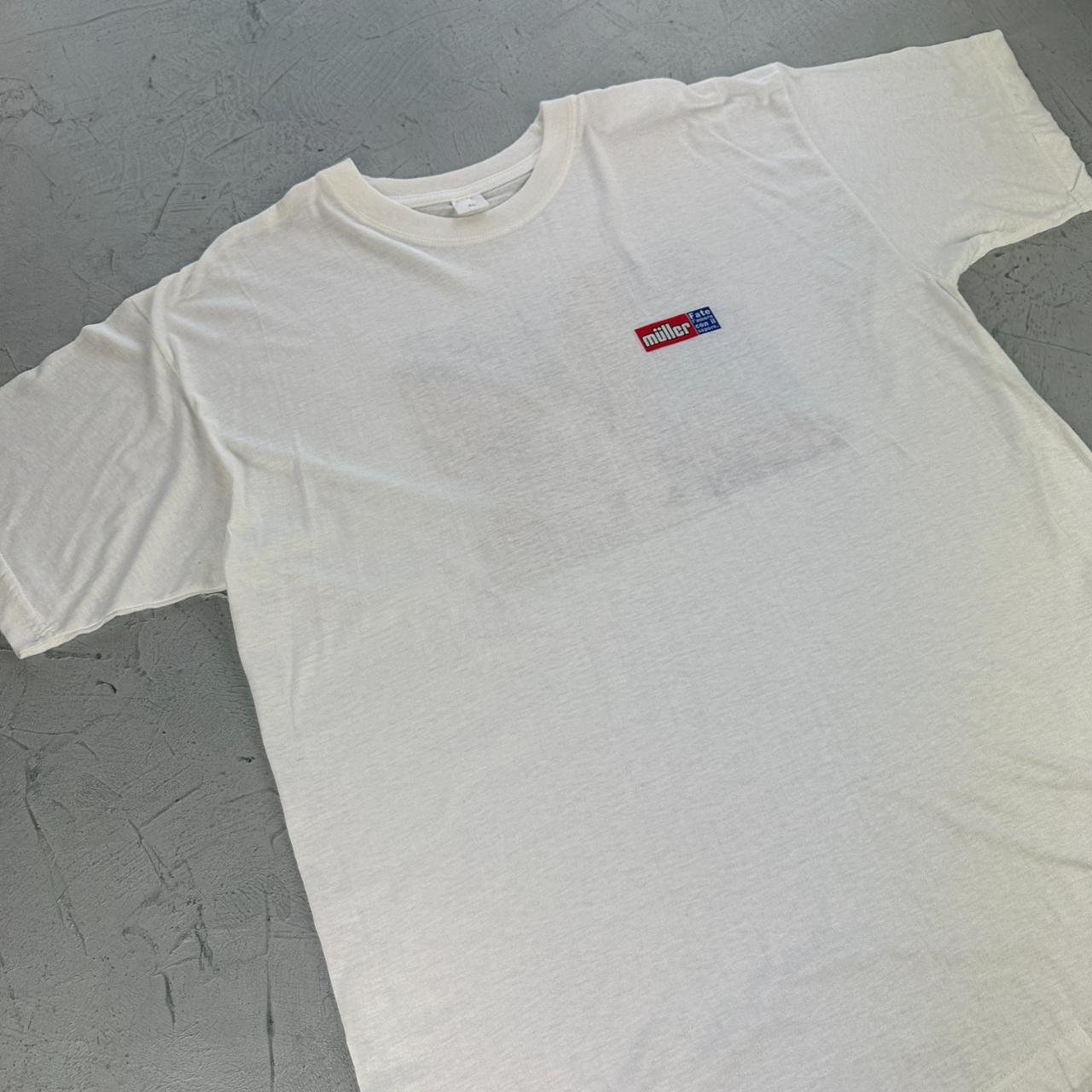 Müller Corner Yogurts White 90s vintage T-shirt - Large