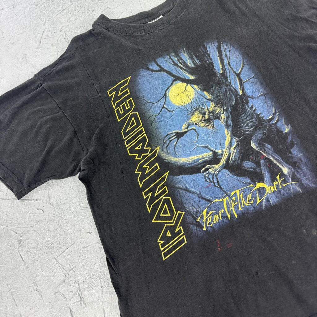 Iron Maiden Fear The Dark 90s Vintage T-shirt - XL