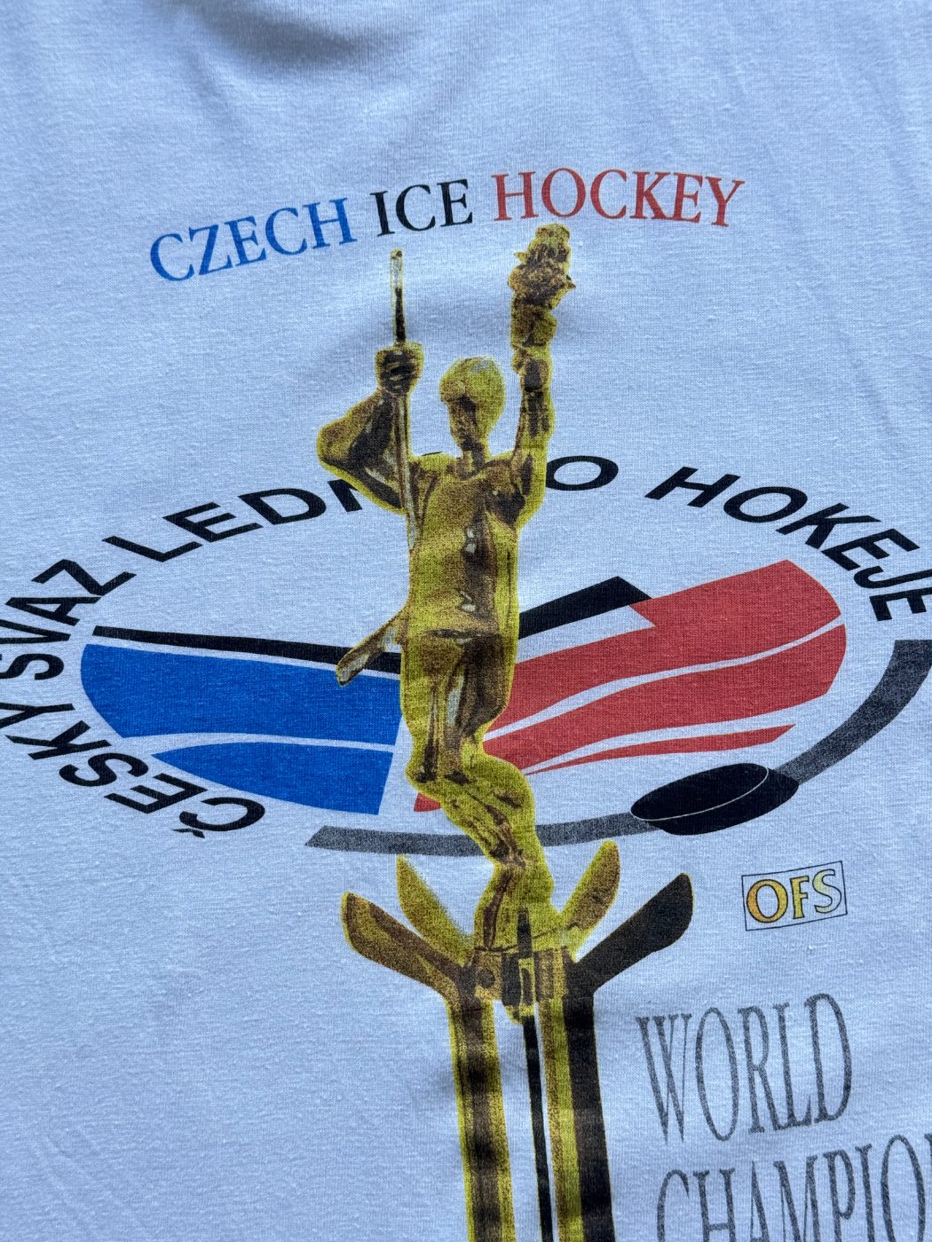 Czech Ice Hockey World Champion Norway 1999 Vintage T-Shirt - Large