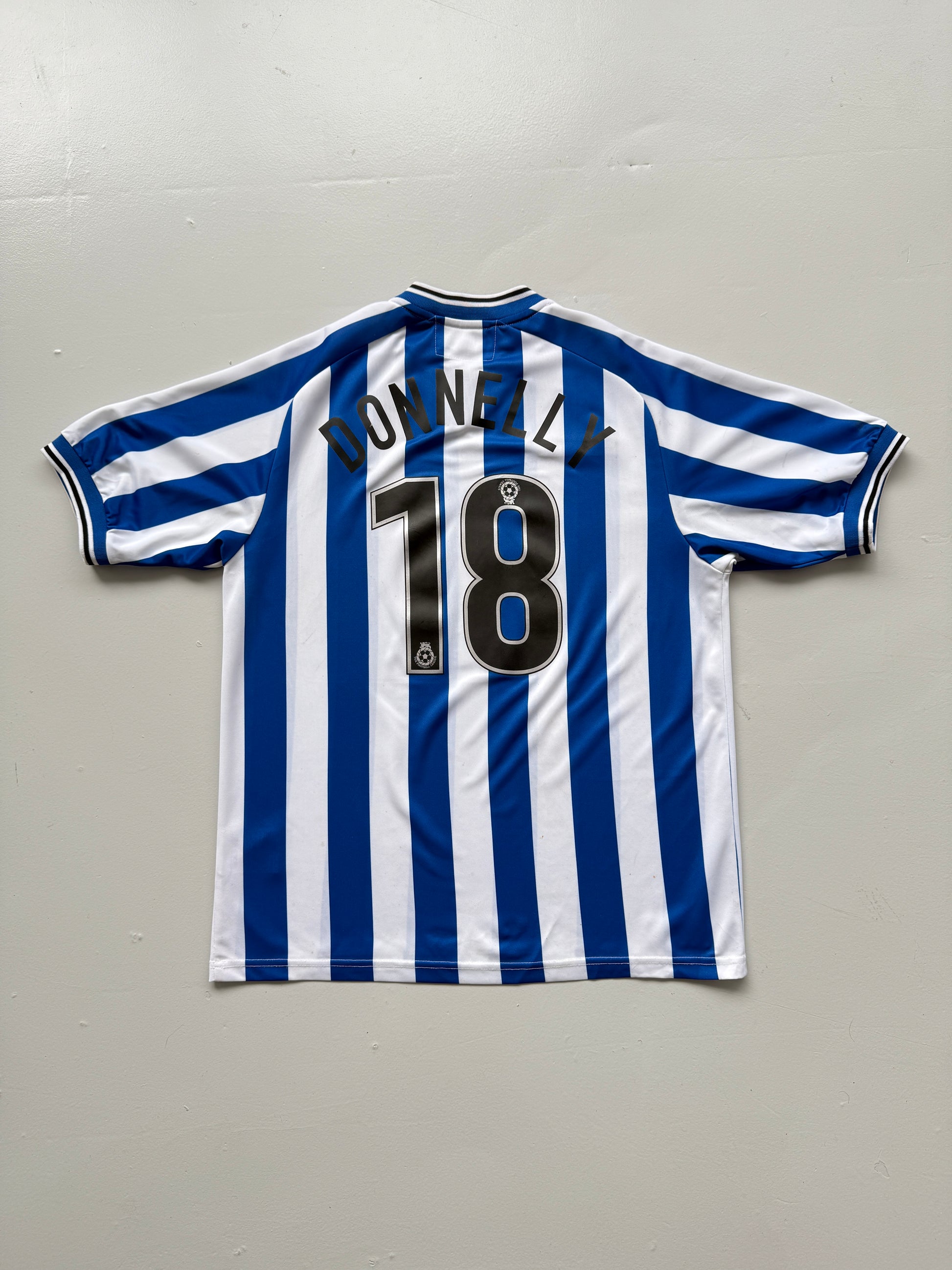 Diadora Sheffield Wednesday Chupa Chups 00's Vintage Football Shirt #18 - Large