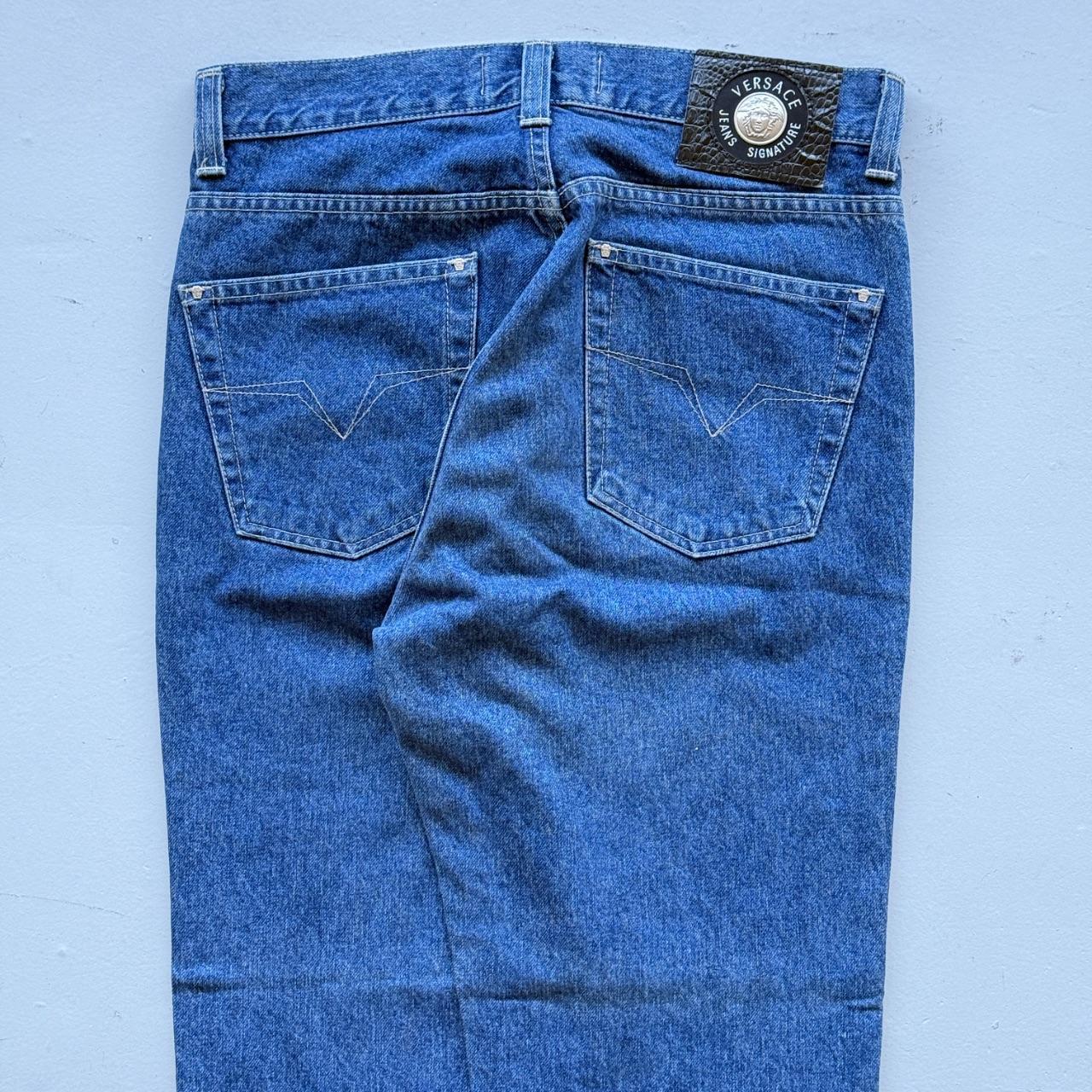 Blue Versace 00's Denim Jeans - W30 x L30