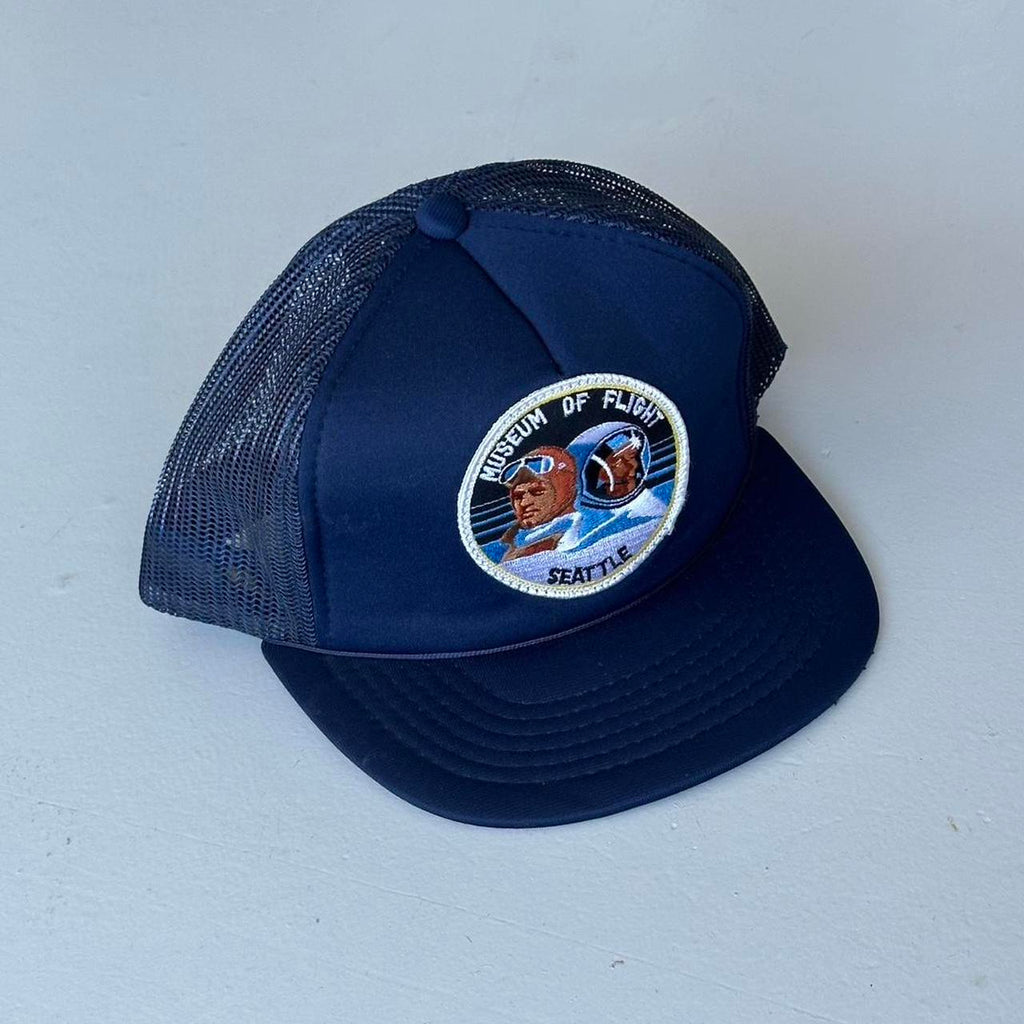 Navy Museum Of Flight Vintage SnapBack Trucker Cap