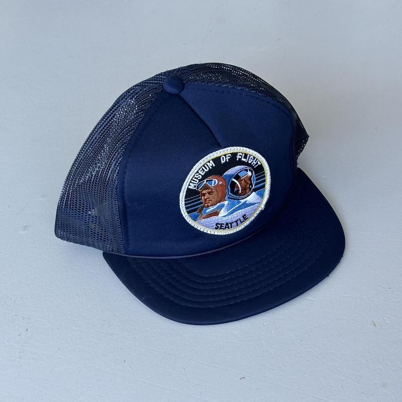 Navy Museum Of Flight Vintage SnapBack Trucker Cap