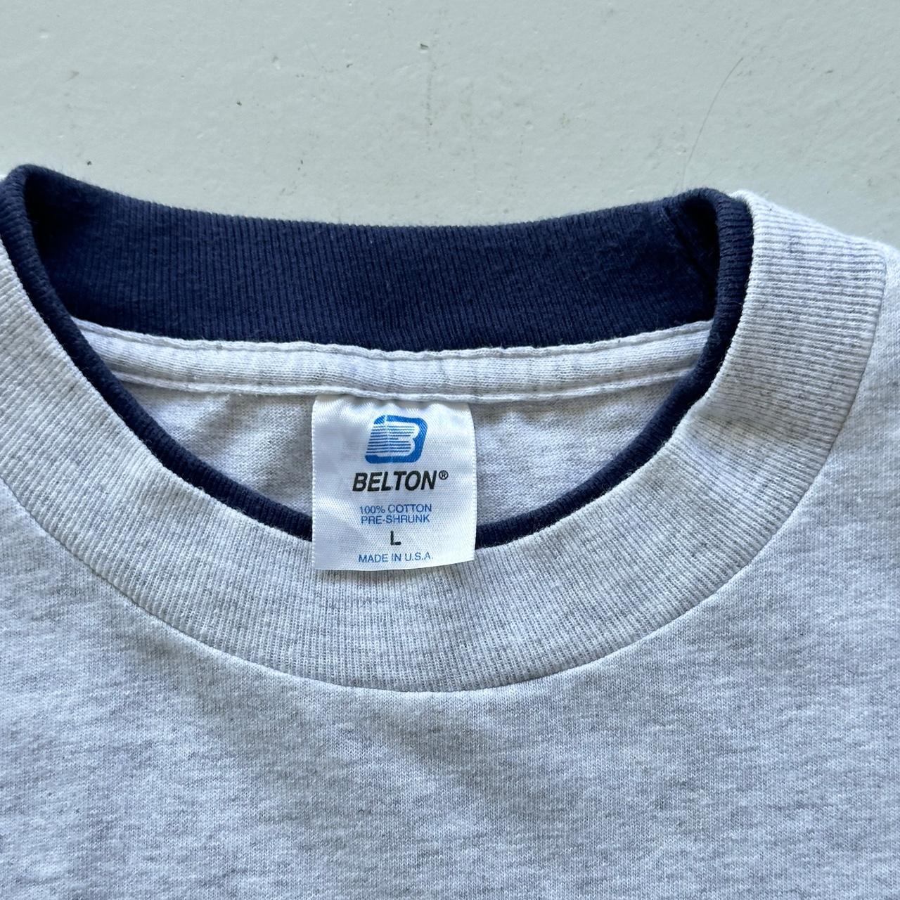 Grey Captain Vintage 90's T-shirt - XL