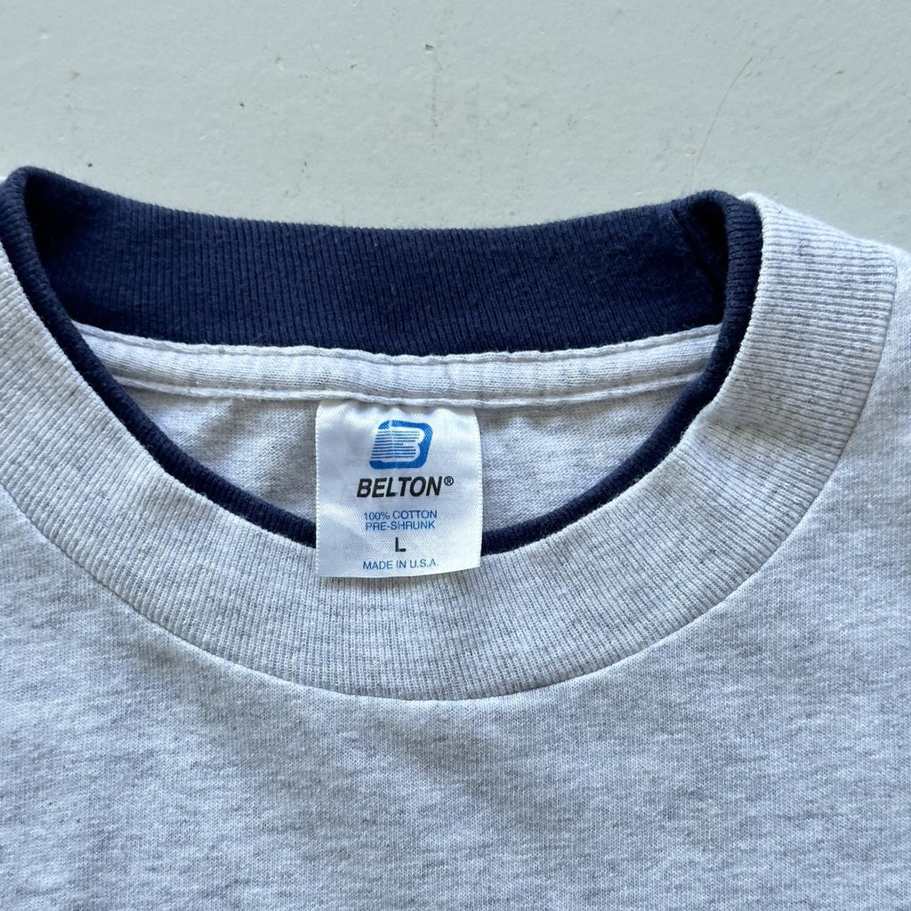 Grey Captain Vintage 90's T-shirt - XL