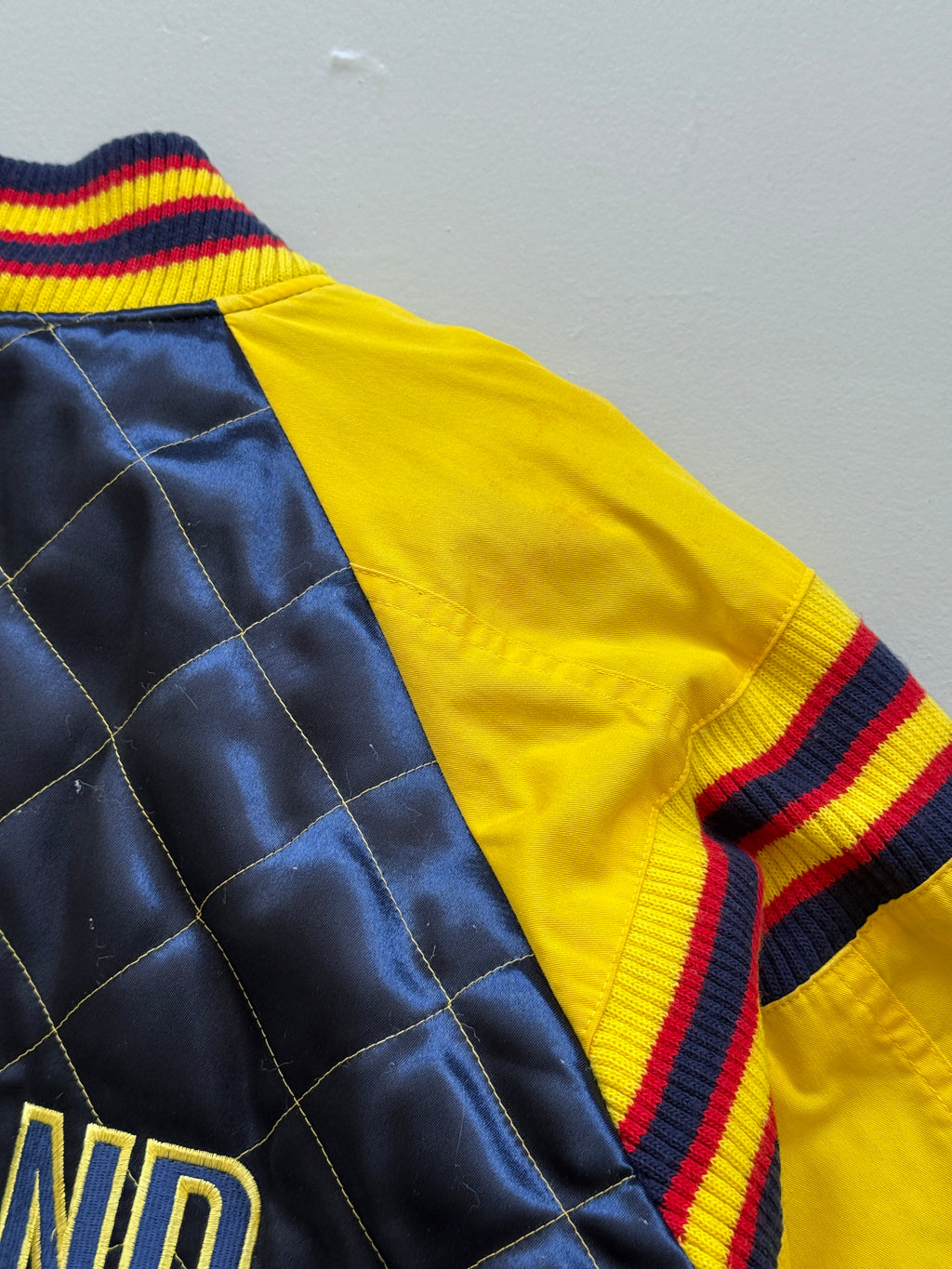 Umbro Scotland SFA 90's Vintage Quilted Bomber Jacket - XL